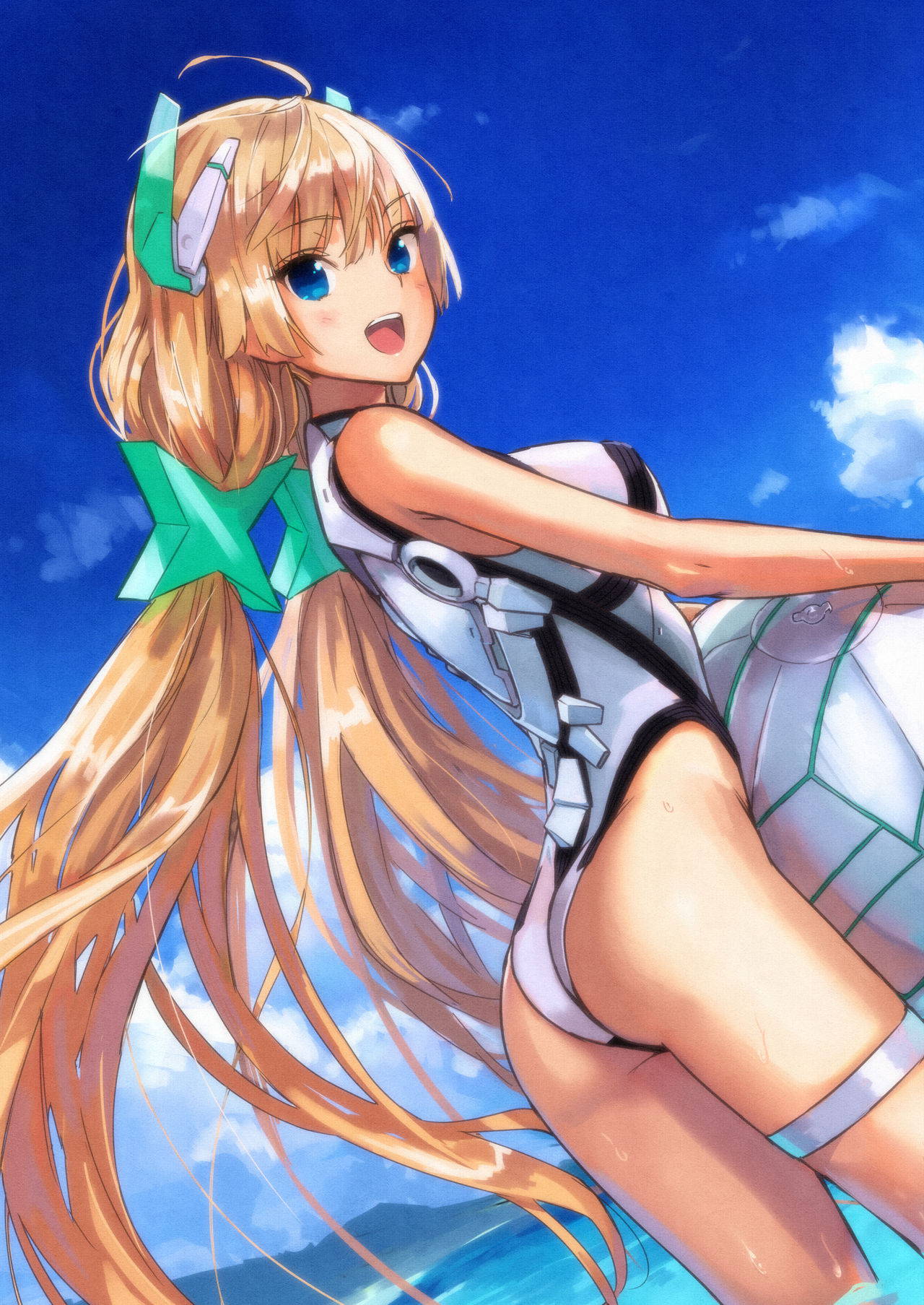 [Ajisaidenden (Kawakami Rokkaku, Takanashi Rei)] Angela-san no Oshiri ga Areba Koko wa Rakuen (Rakuen Tsuihou -Expelled from Paradise-) [Digital]