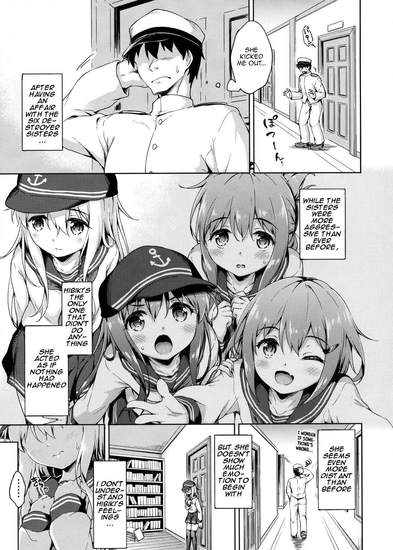 (C91) [Takoyaki-batake (Takoyaki Yoshi)] Hibiki no Honne? | Hibiki's Real Reason? (Kantai Collection -KanColle-) [English] [ekiB]