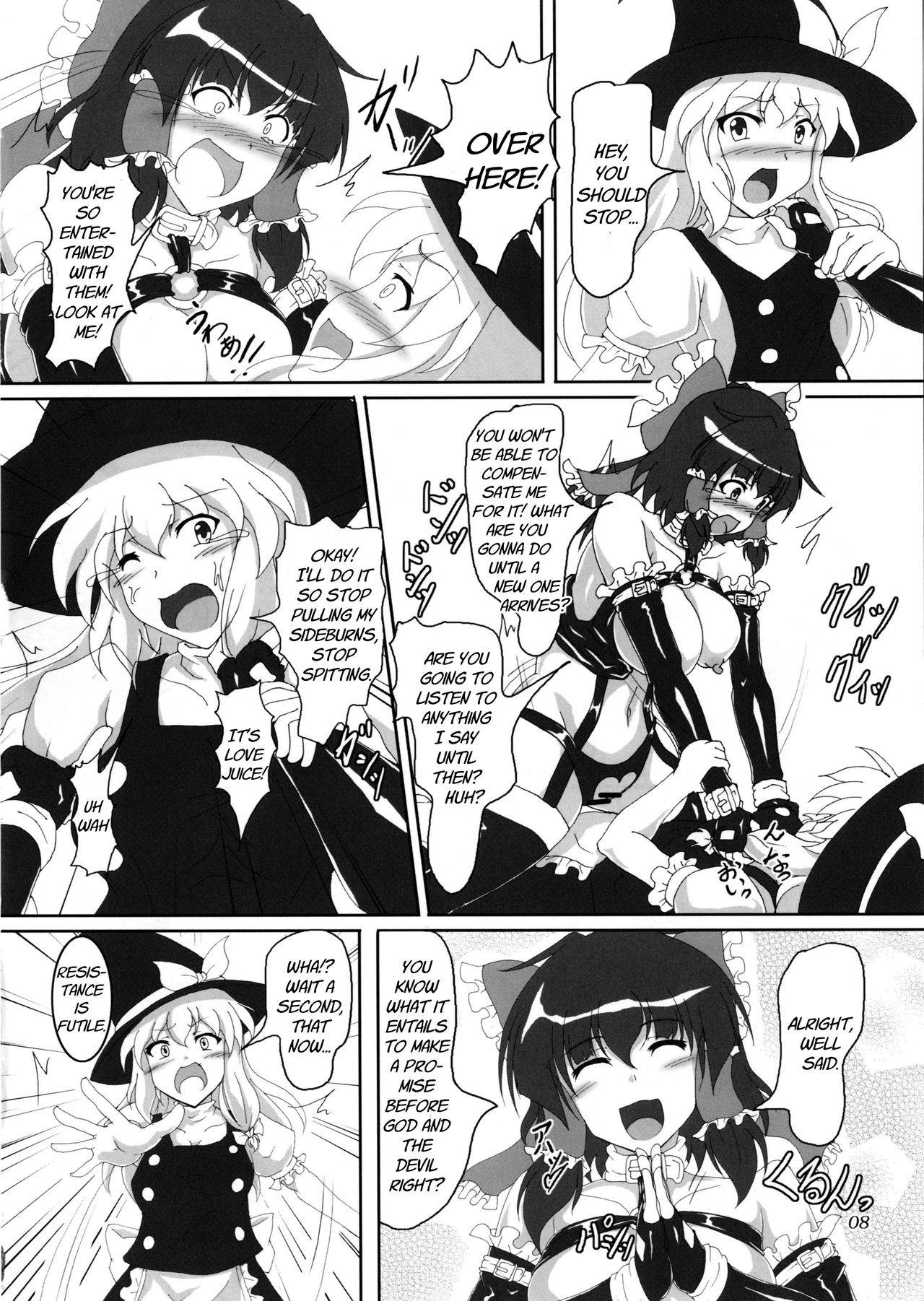 [Hikari no Tomoshibi (Kousoku)] Watashi to Marisa no Bondage Life!? (Touhou Project) [Digital] [English] [MrBubbles]