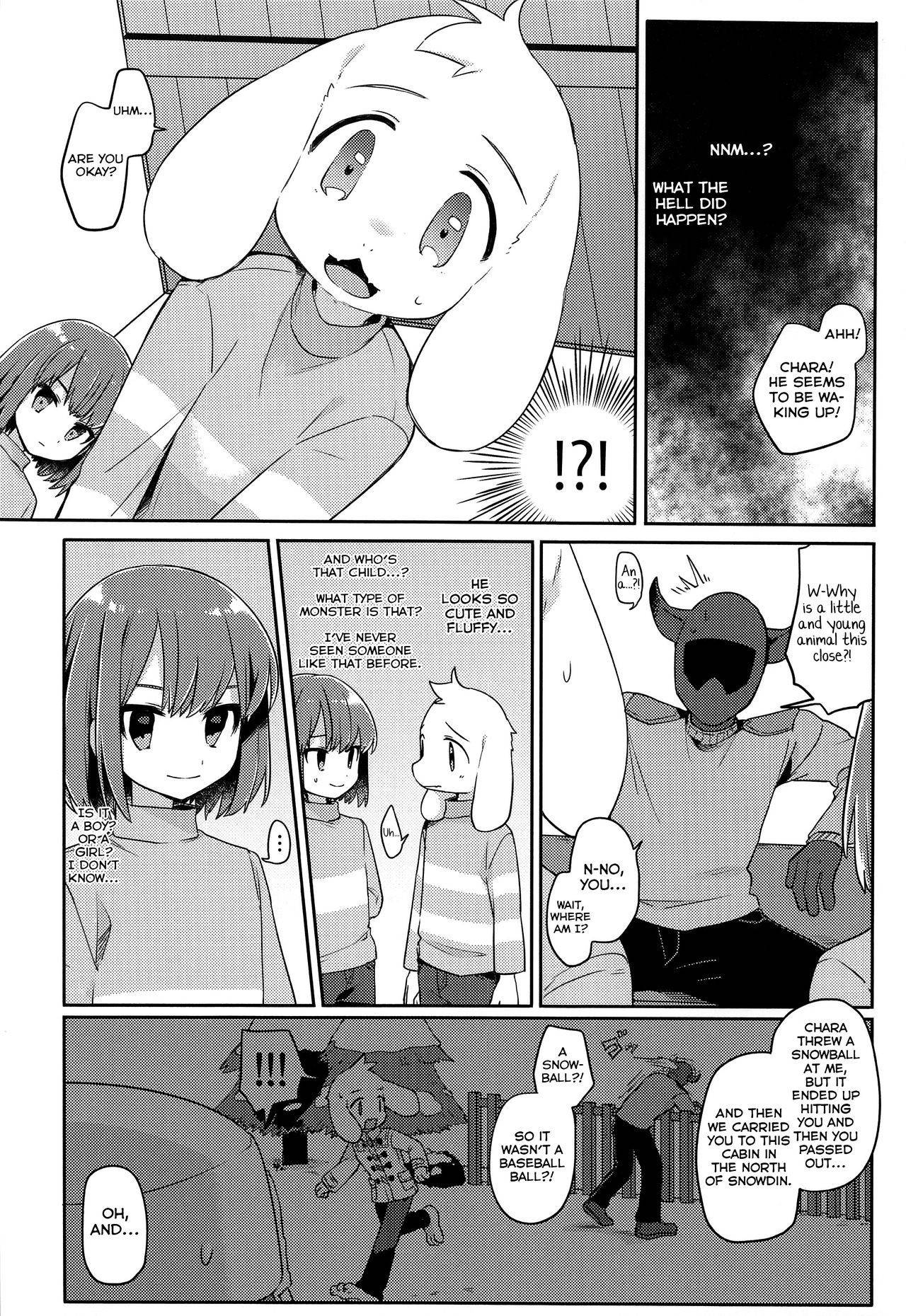 (UNLIMITED EX 3) [PORYGON137 (Hidari Pory5n)] Mofuri Biyori (Undertale) [English] [Yuuta's Blog]