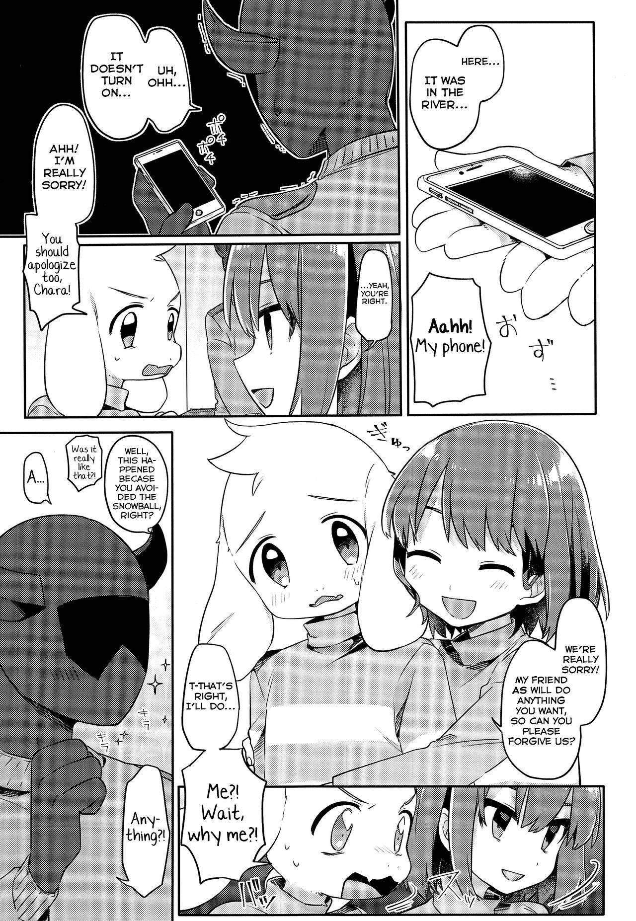 (UNLIMITED EX 3) [PORYGON137 (Hidari Pory5n)] Mofuri Biyori (Undertale) [English] [Yuuta's Blog]