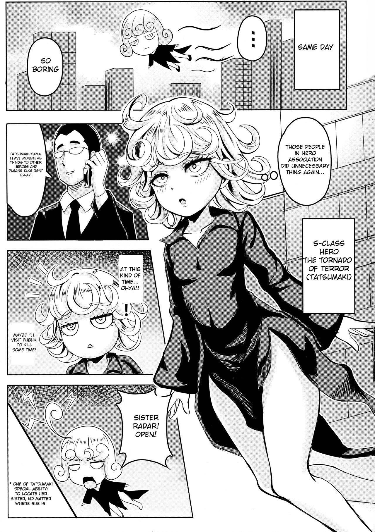 [Shinshi Kouryuuku (blade)] ONE PORNCH MAN Tatsumaki Shimai (One-Punch Man) [English] [lupus-sensei]