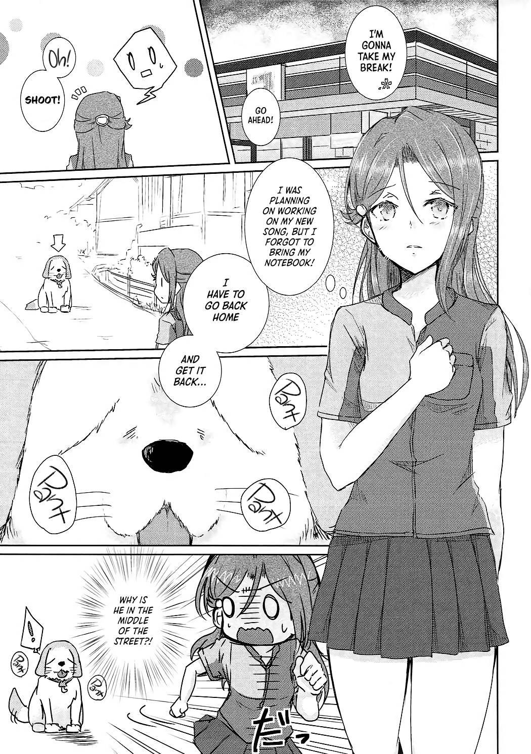 (Bokura no Love Live! 16) [alpha-beta (Haz)] Sakurauchi-san ga Shiitake ni Okasareru Hon (Love Live! Sunshine!!) [English] [Black Paper]