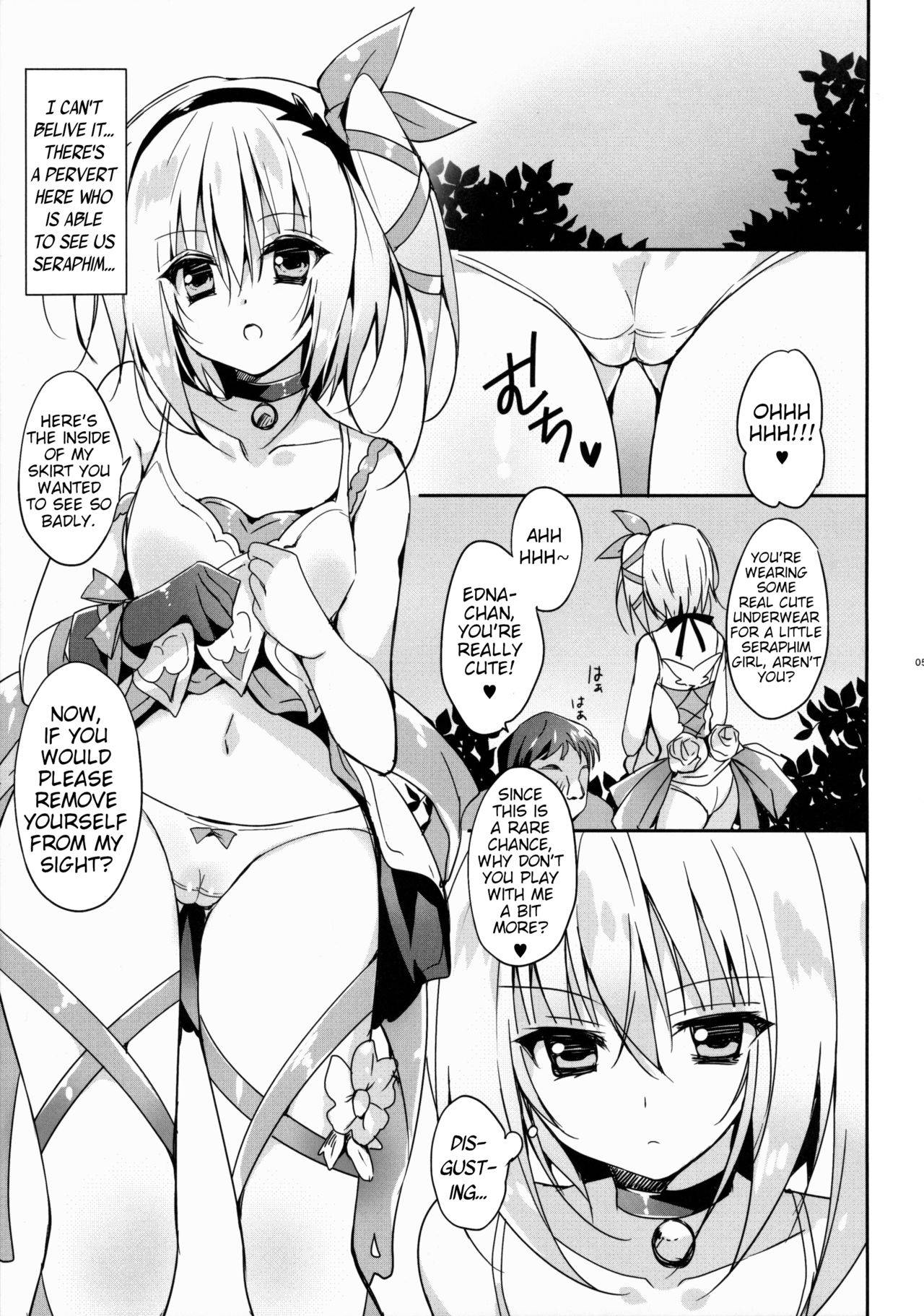 (COMIC1☆9) [LOOPTHELOOP! (Herurun)] Edna ni Choudai | Wouldn't you give it to Edna? (Tales of Zestiria) [English] [Tales of NL]