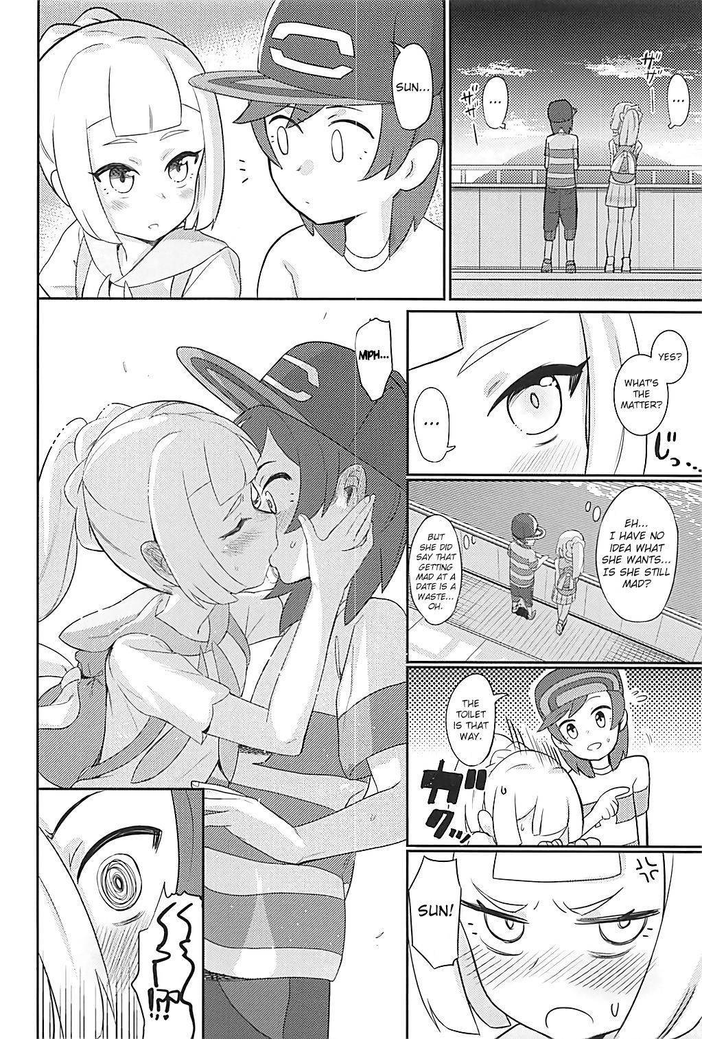 (C93) [PYPYworks (Syamonabe)] Hajimete Lillie (Pokémon Sun and Moon) [English] {Hennojin}