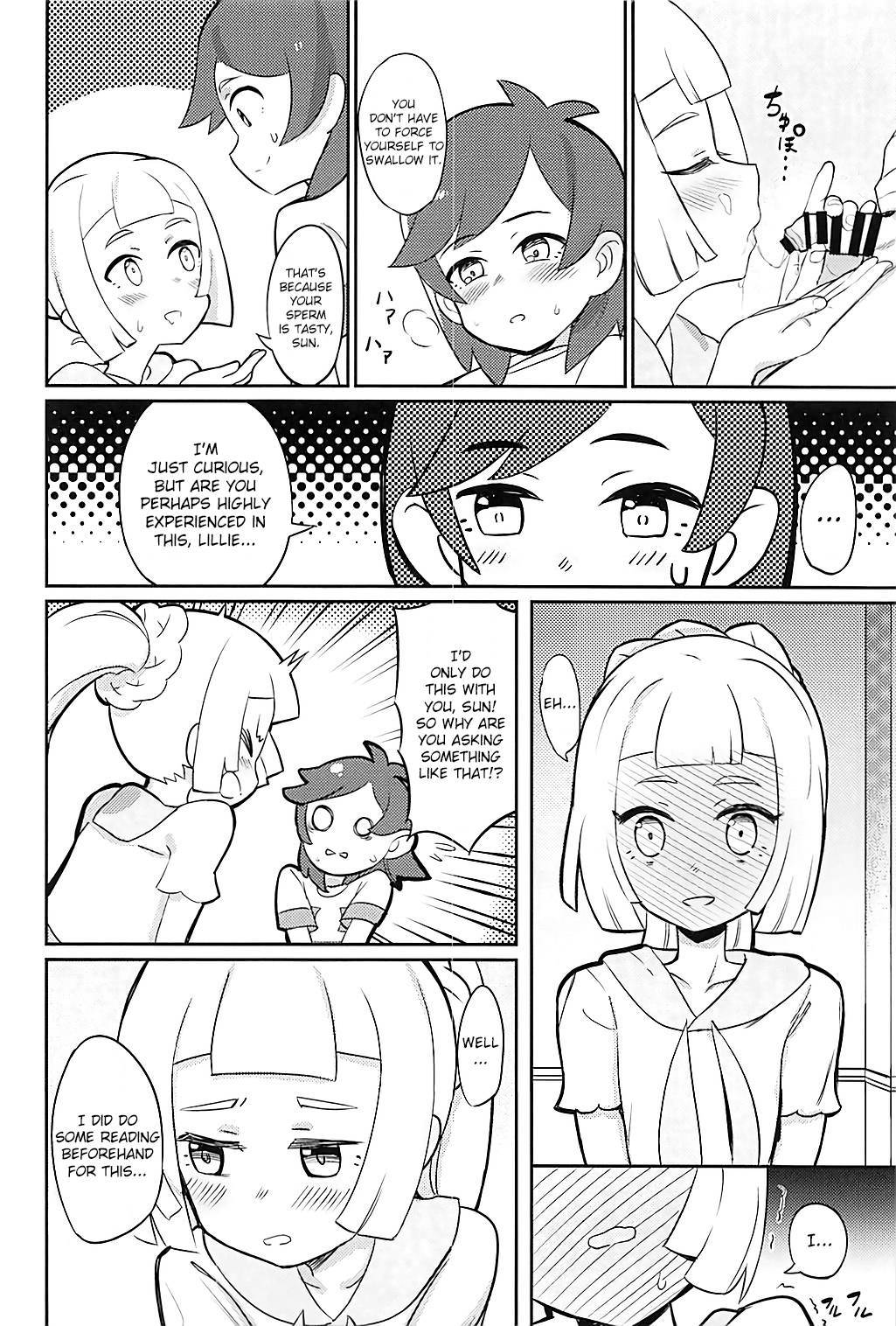 (C93) [PYPYworks (Syamonabe)] Hajimete Lillie (Pokémon Sun and Moon) [English] {Hennojin}