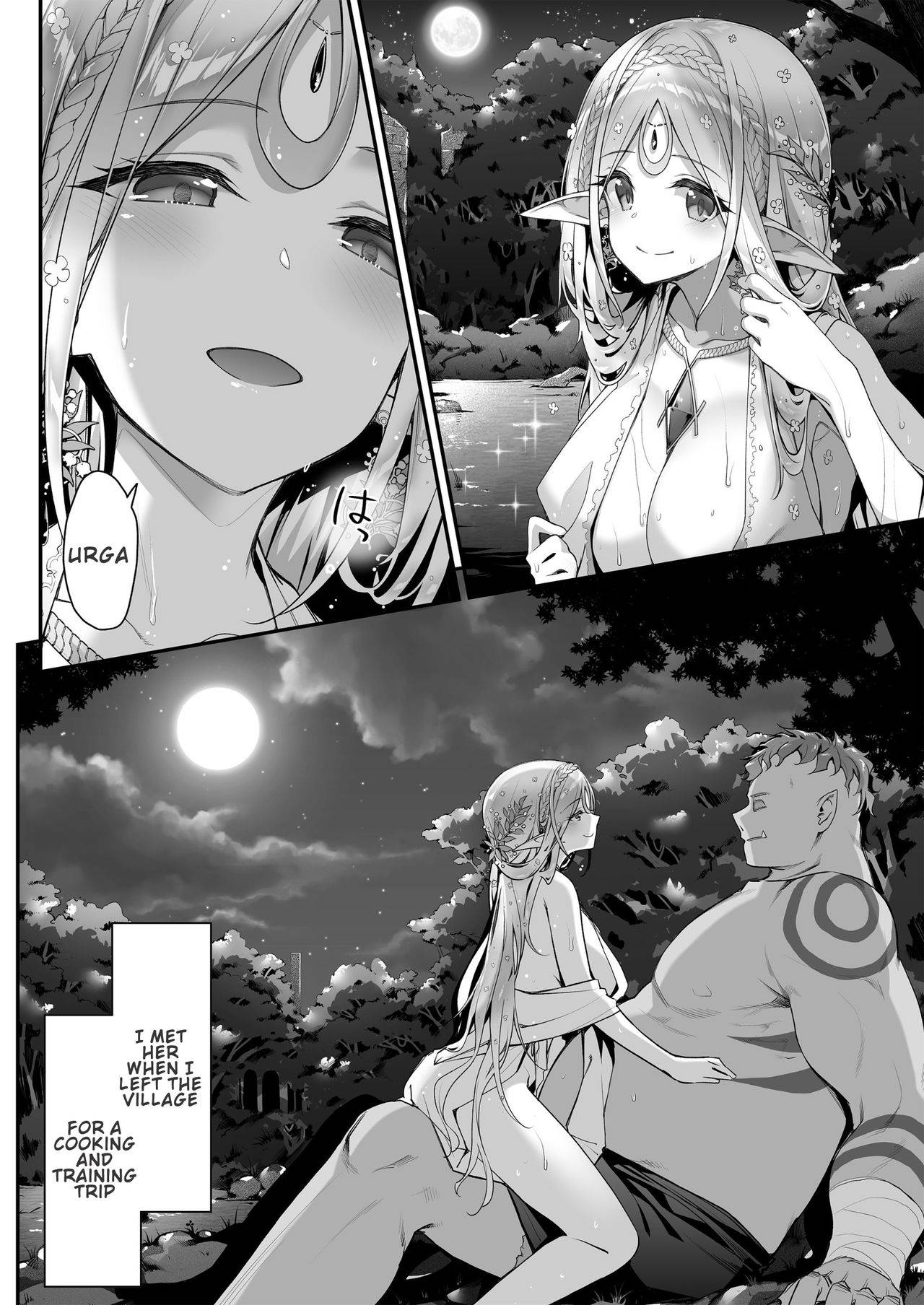 [Ichinose Land] Midara na Elf-san wa Orc-kun ga Osuki | Lewd Elf Likes Orc-kun [English] [Confidential TL] [Digital]