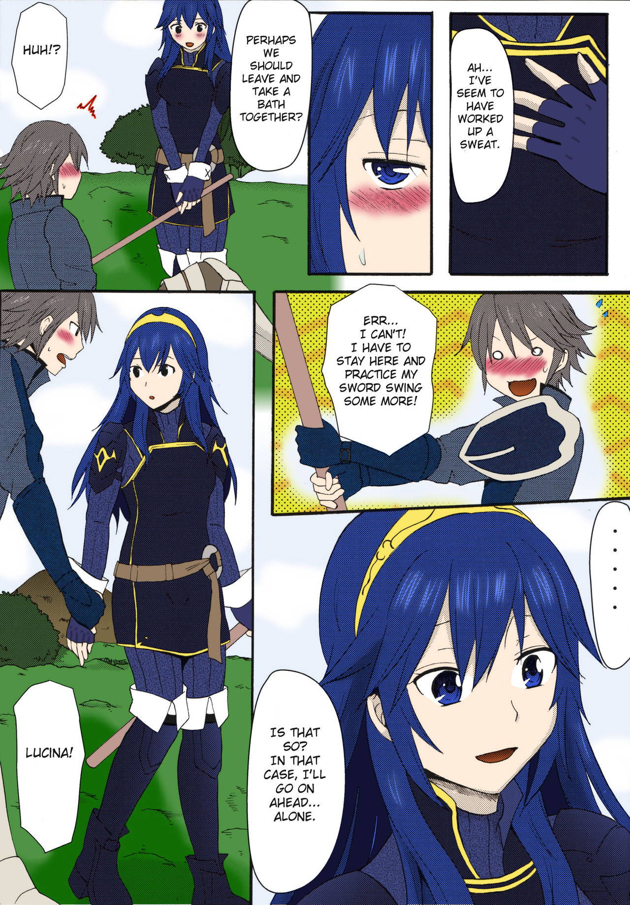 (C88) [Little★Cosmos (Ayano Rumi)] Netorare Oujo Lucina | Netorare Princess Lucina (Fire Emblem Awakening) [English] [mickeyj] [Colorized]