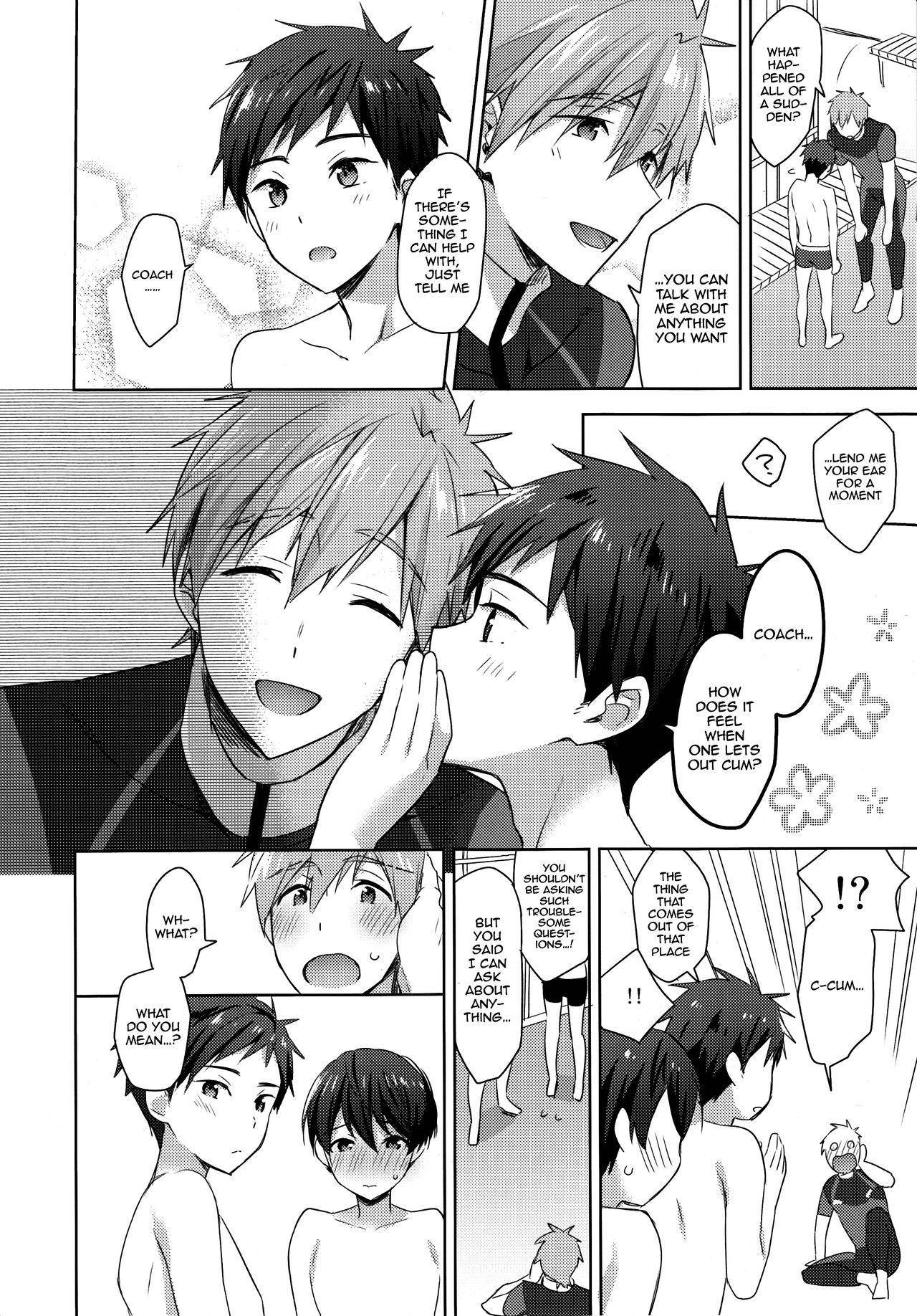 (Splash! 11) [Monukenokara (Mossan)] Makoto Coach ni Onegai! | Please, Coach Makoto! (Free!) [English] {Chin²}