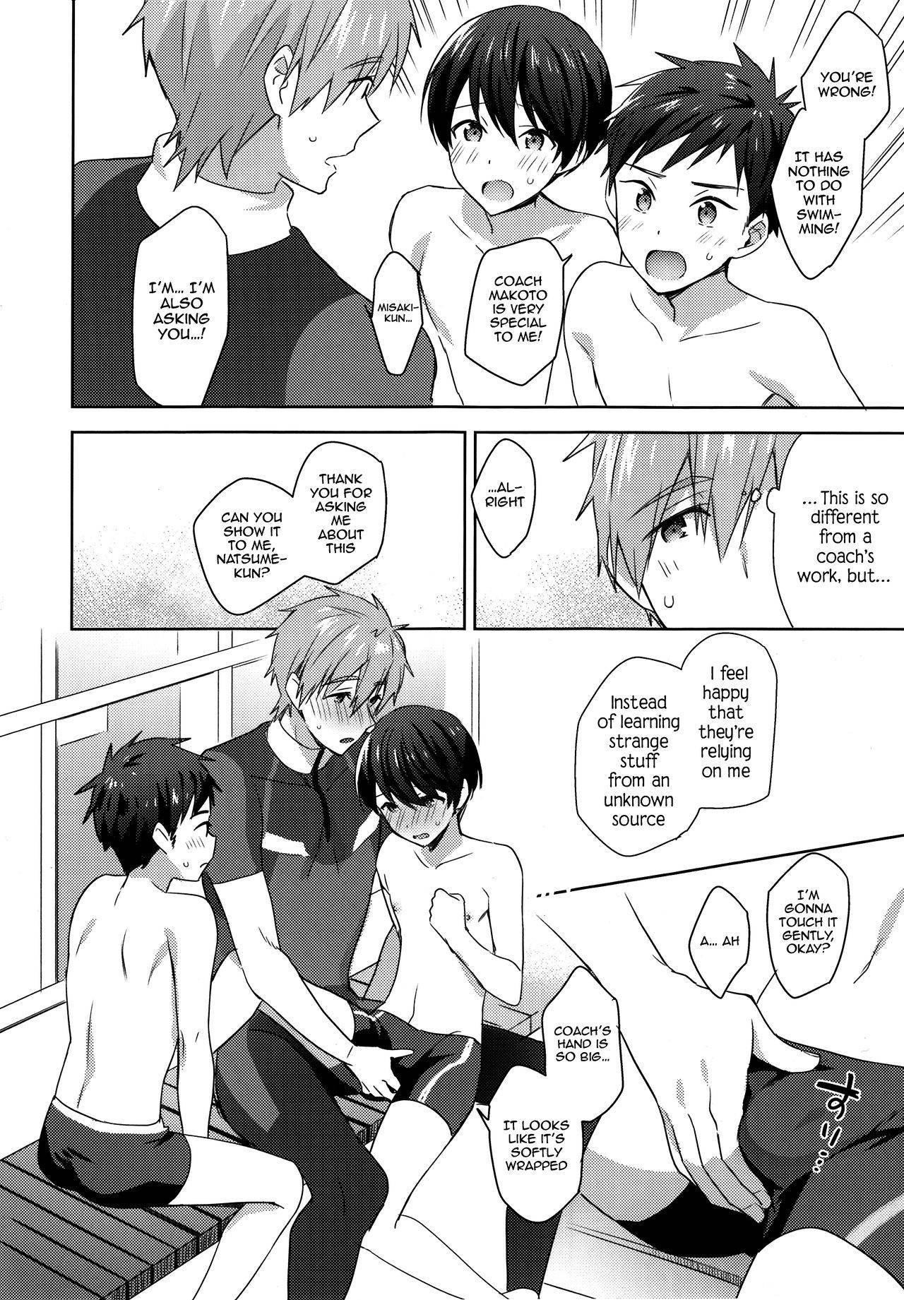 (Splash! 11) [Monukenokara (Mossan)] Makoto Coach ni Onegai! | Please, Coach Makoto! (Free!) [English] {Chin²}