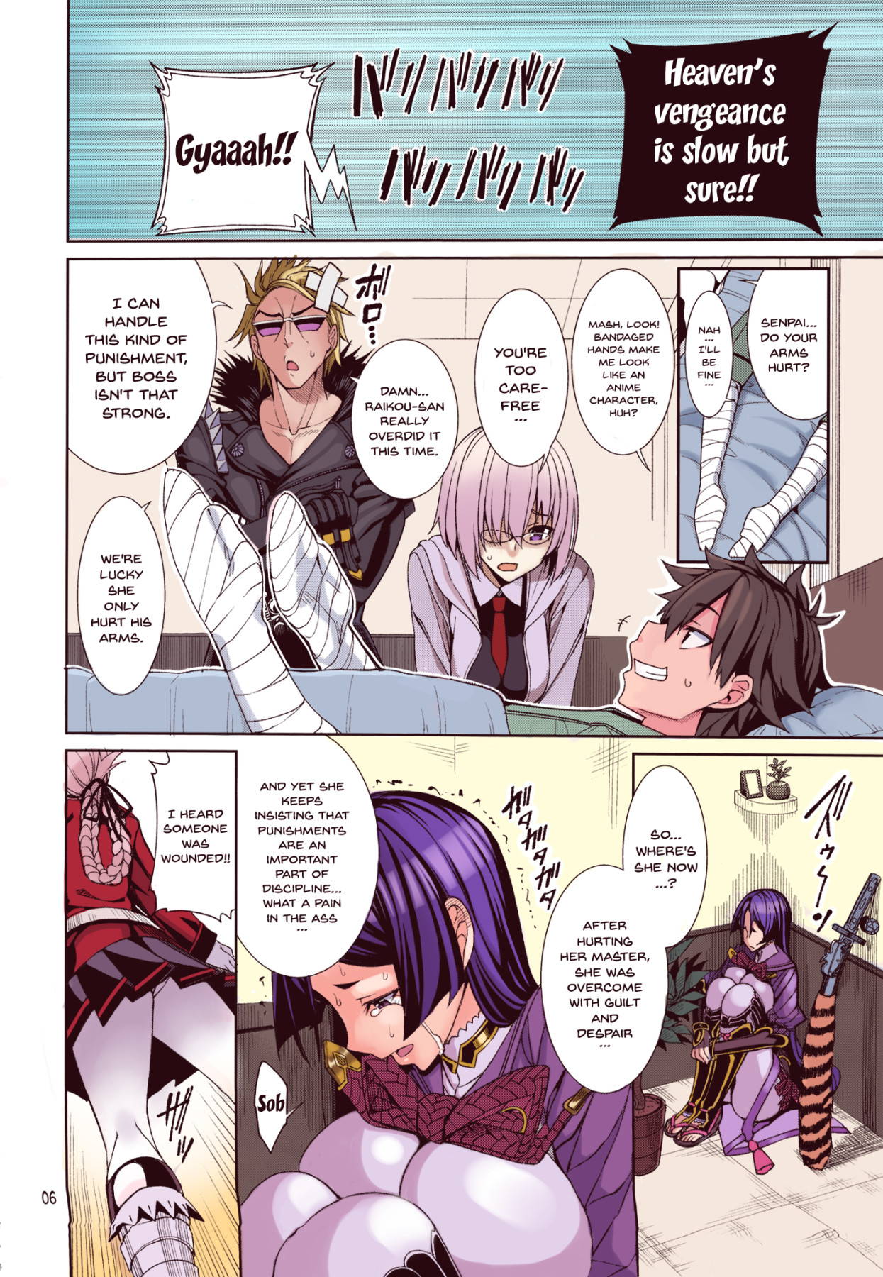 [Coffee Maker (Asamine Tel)] Kango x Raikou (Fate/Grand Order) [English] {Doujins.com} [Colorized] [Digital]