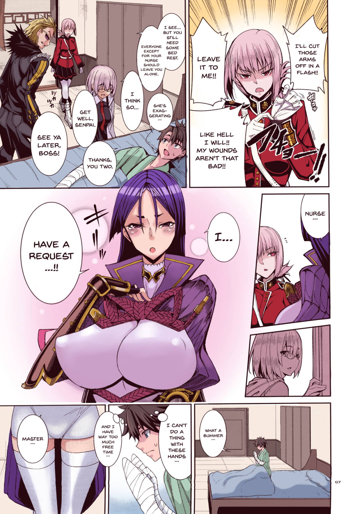 [Coffee Maker (Asamine Tel)] Kango x Raikou (Fate/Grand Order) [English] {Doujins.com} [Colorized] [Digital]