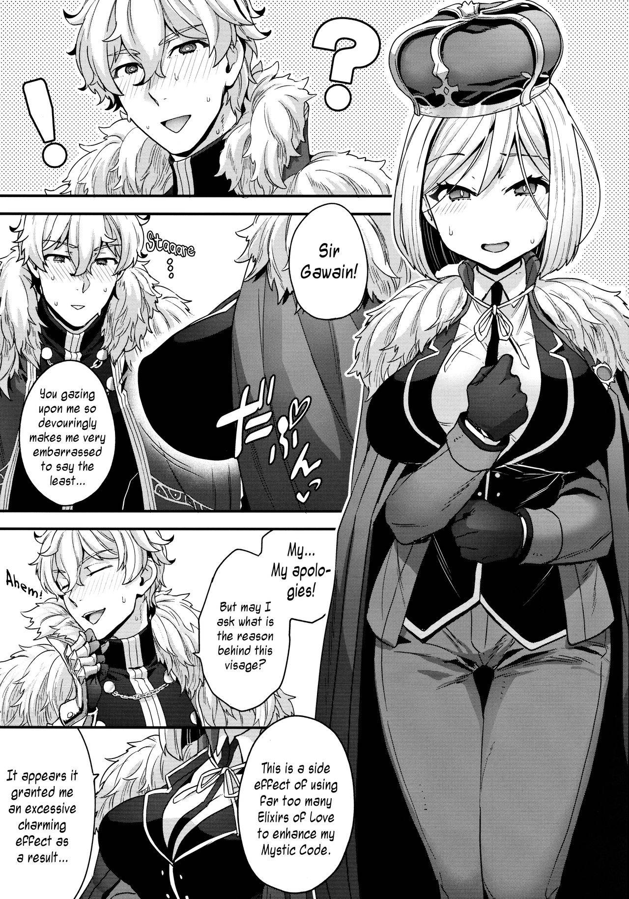 (Dai 27-ji ROOT4to5) [Sayonara Hornet (Yoshiragi)] ELIXIR OF LOVE (Fate/Grand Order) [English] [Pedy]