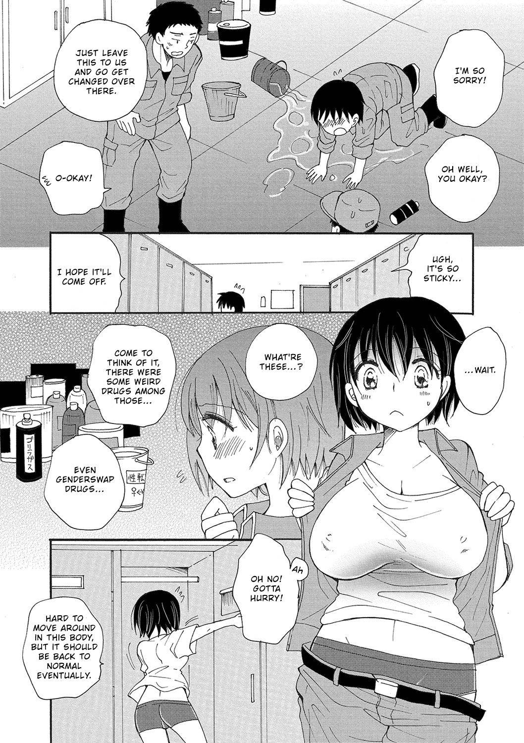 [BENNY'S] Nyotaika Cleaning! | Genderswap Cleaning! (WEB Ban Mesuiki!! Nyotaika Yuugi Vol. 03) [English] [FeeedTL]