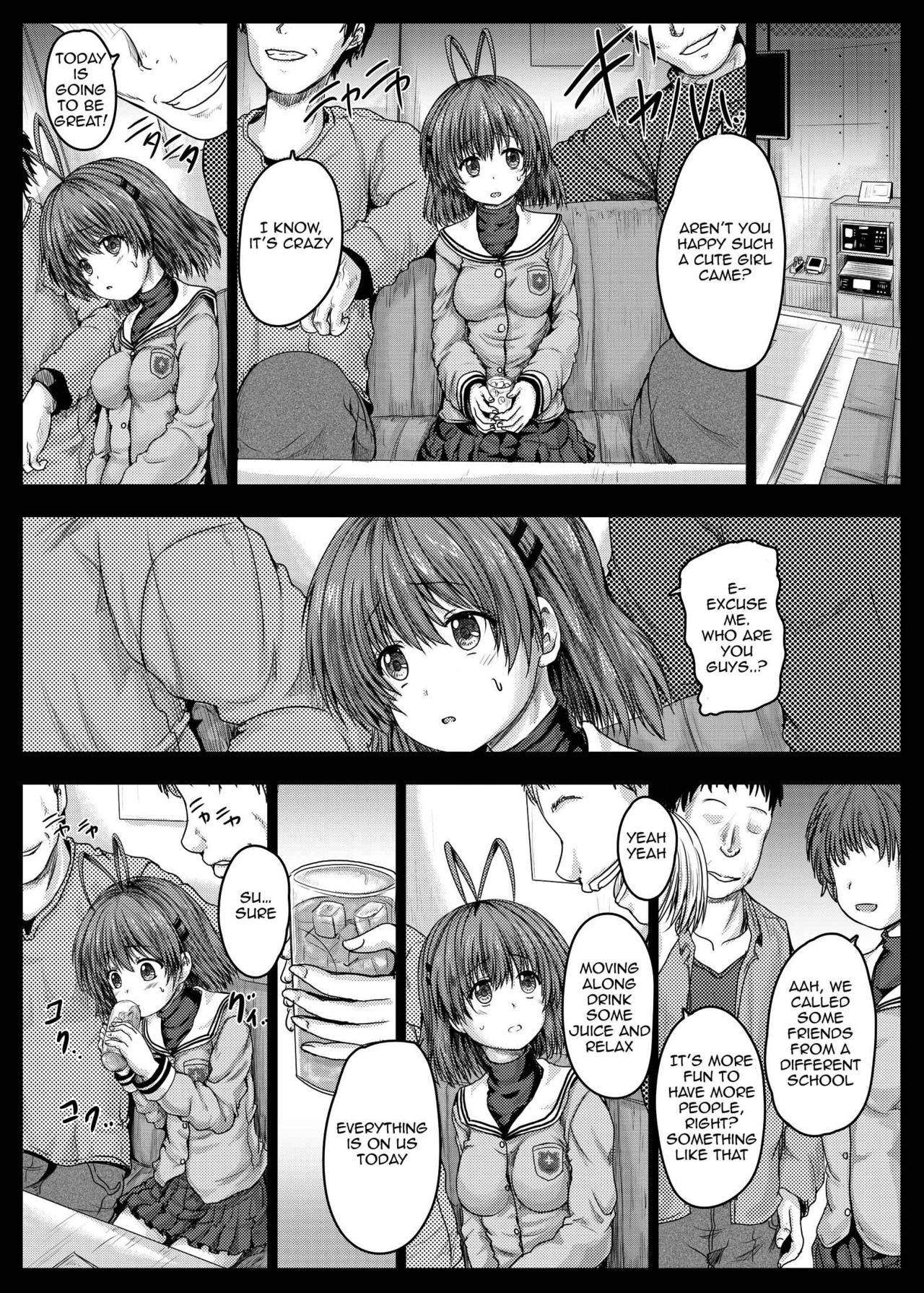 [Shinchara (YO-JIN)] Nagisa Shuudan Ryoujoku Kiroku | Nagisa Gang Bang Record (Clannad) [English] {Awesome Sauce} [Digital]