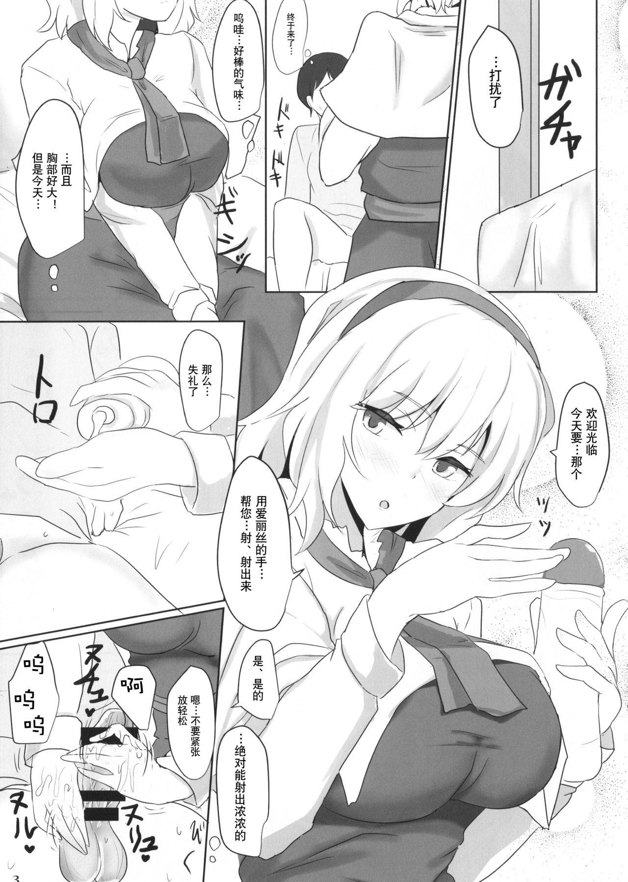 (Reitaisai 11) [Hakuginmokusei (Poshi)] Alinuki (Touhou project) [Chinese] [风油精汉化组]