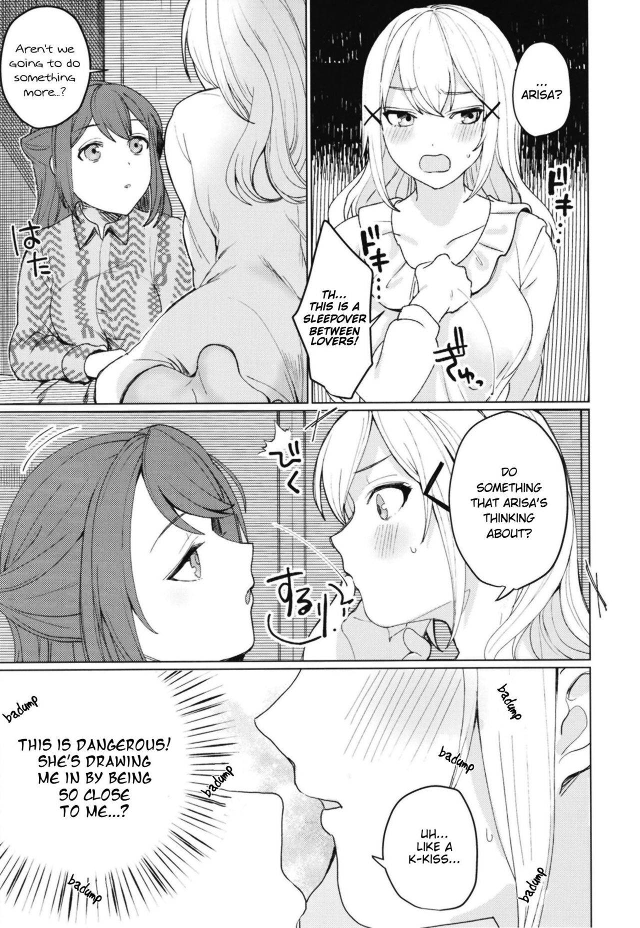 [93bangai (Nochita Sin)] Kimi to KiraKira | Shining With You (BanG Dream!) [English] [Uselessbian Translations] [Digital]