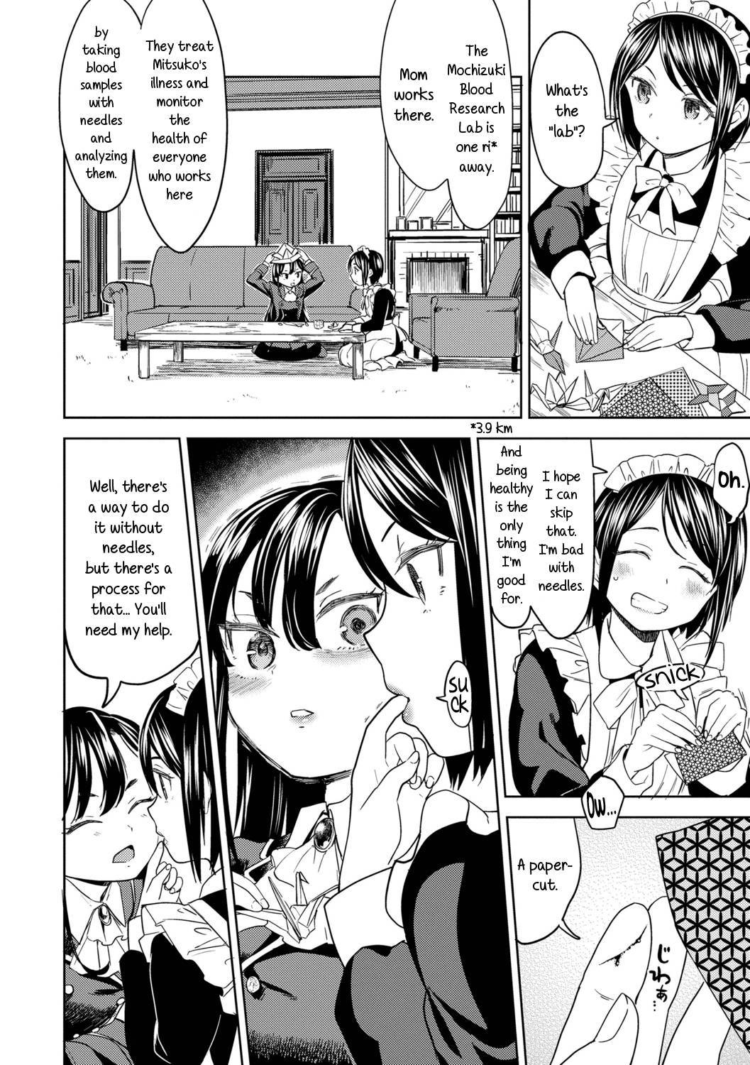 [Ayane] Mochizuki Ketsueki Kenkyuujo no Musume ch1 | The Girl from the Mochizuki Blood Science Lab ch1 [English] [Yuri-ism] [Digital]