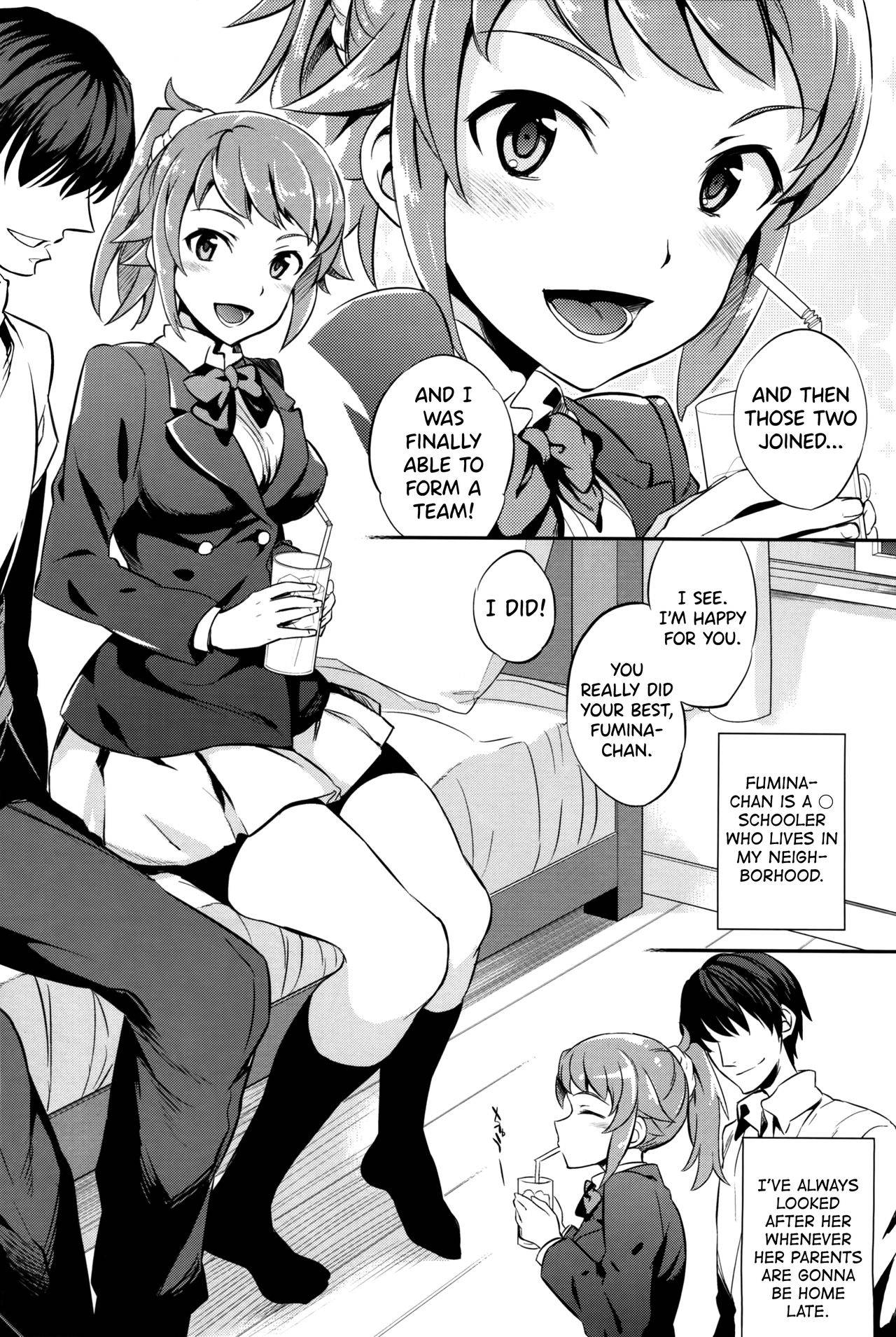 (C87) [Crazy9 (Ichitaka)] C9-15 Fumina-senpai to Mob Onii-chan (Gundam Build Fighters Try) [English] [biribiri]