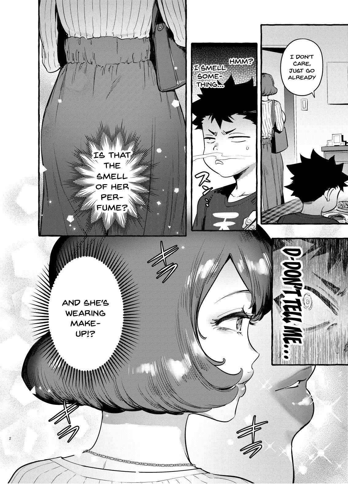 [Hibon (Itami)] Omae no Kaa-chan Kyokondashi Sourou!! | Your Mom Has a Big Premature Ejaculating Dick!! [English] {Doujins.com} [Digital]