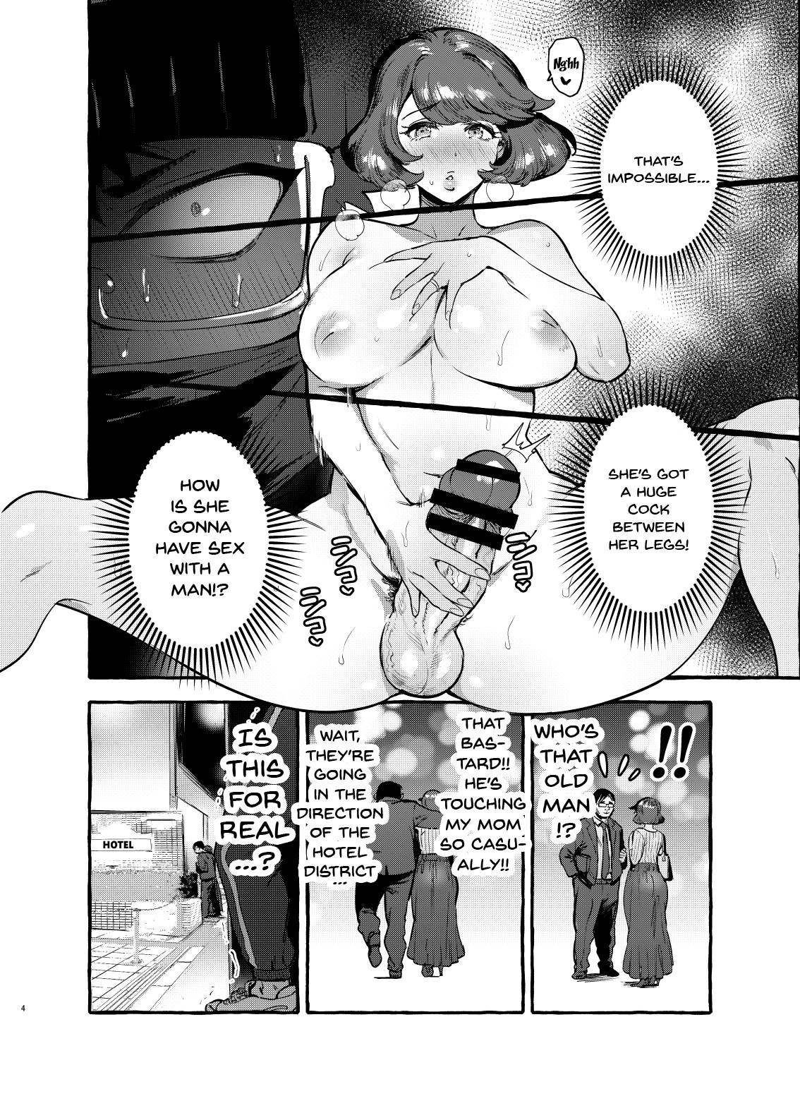 [Hibon (Itami)] Omae no Kaa-chan Kyokondashi Sourou!! | Your Mom Has a Big Premature Ejaculating Dick!! [English] {Doujins.com} [Digital]