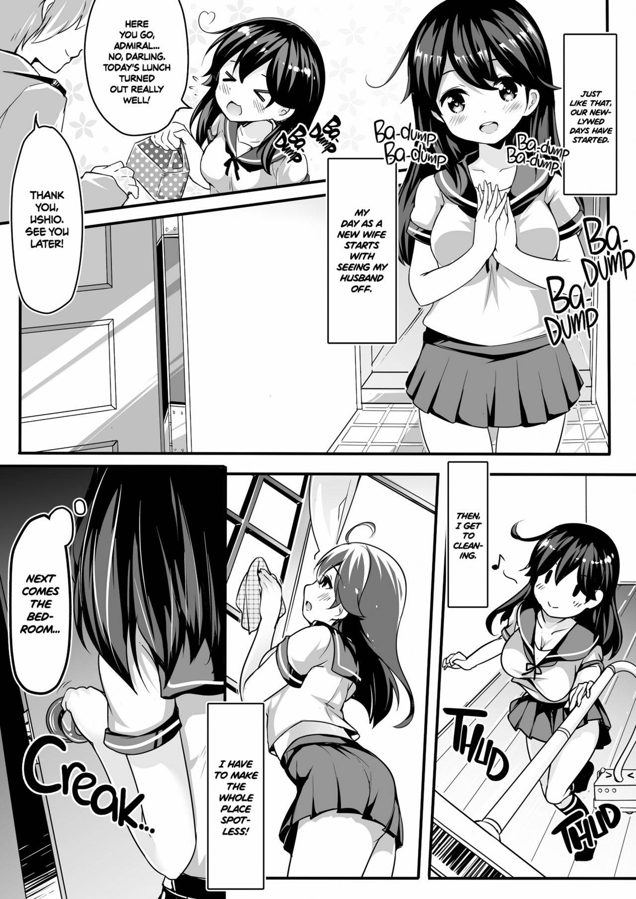 [Mukousharan (Chiyami)] Teitoku no Koto, Oshitai Shiteimasu | I Love My Admiral (Kantai Collection - KanColle-) [English] {2d-market.com} [Decensored] [Digital]