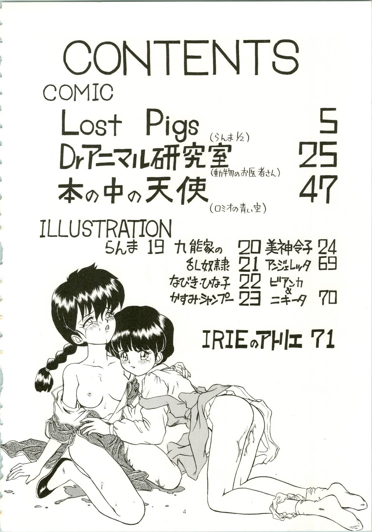 (C53) [RAT TAIL (IRIE YAMAZAKI)] IRIE FILE RED (Ranma 1/2, Romeo's Blue Skies)