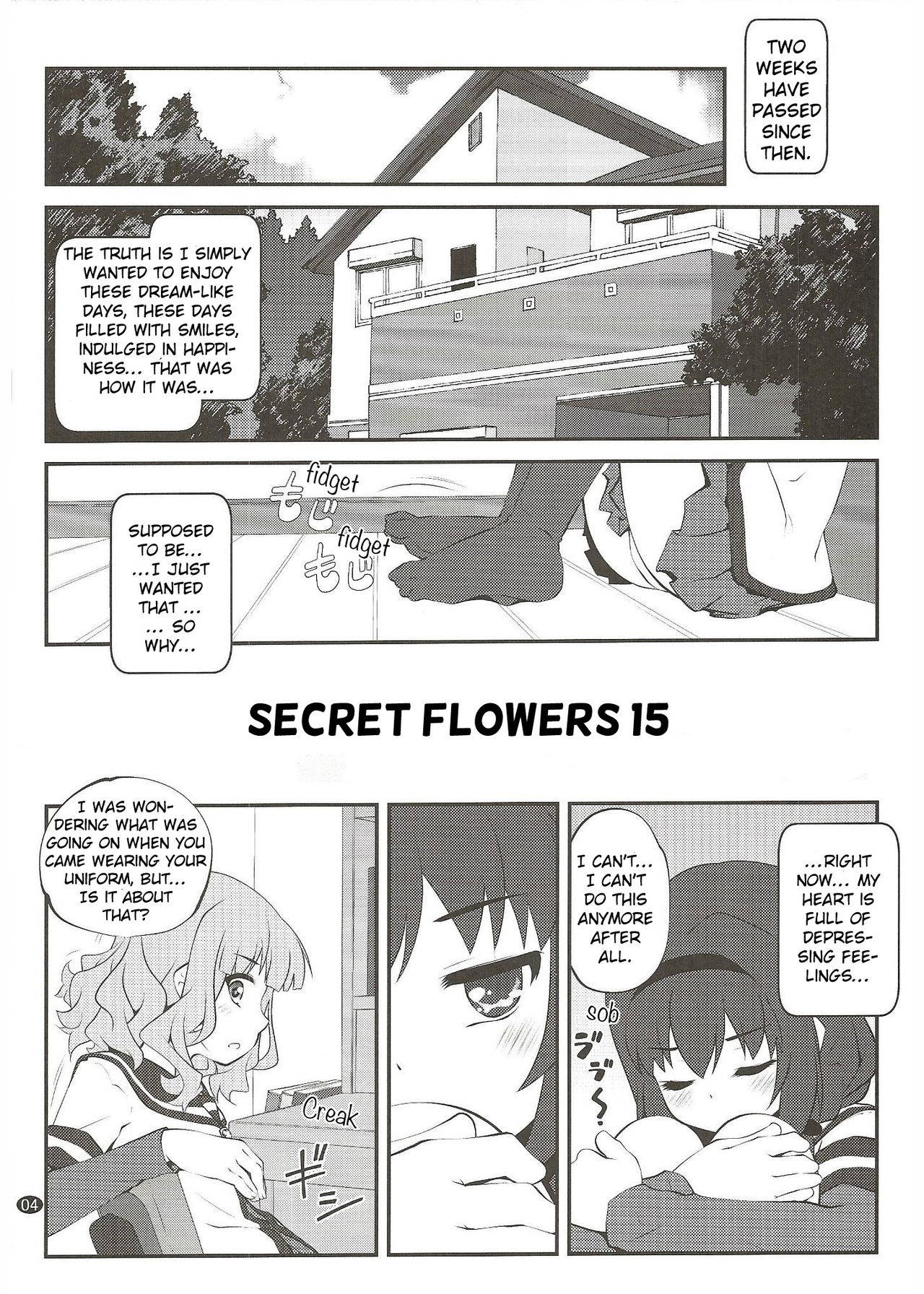 (C96) [Purimomo (Goyac)] Himegoto Flowers 15 | Secret Flowers 15 (YuruYuri) [English] [Chads no Teikoku]