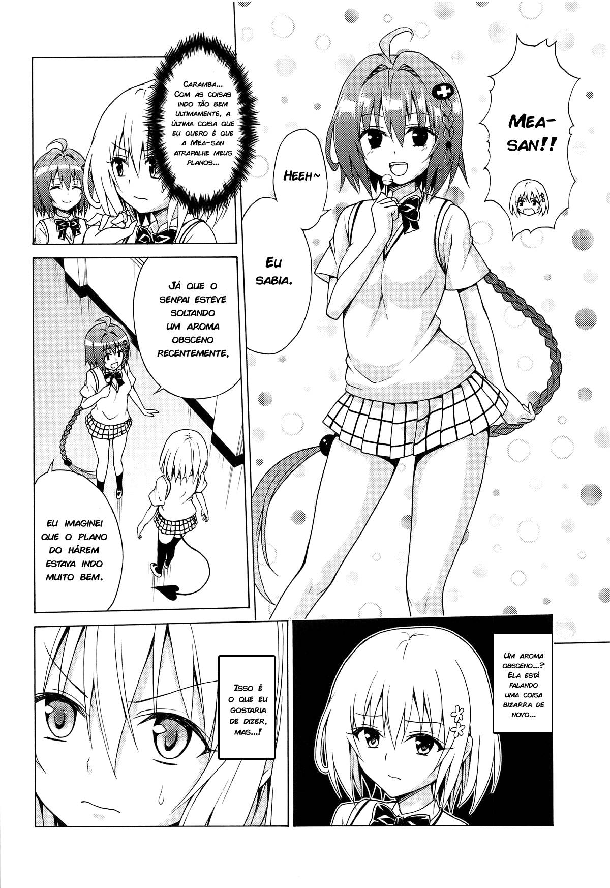 (C96) [TORA MACHINE (Kasukabe Taro)] Mezase! Rakuen Keikaku Vol. 6 (To LOVE-Ru) [Portuguese-BR] [zk3y]