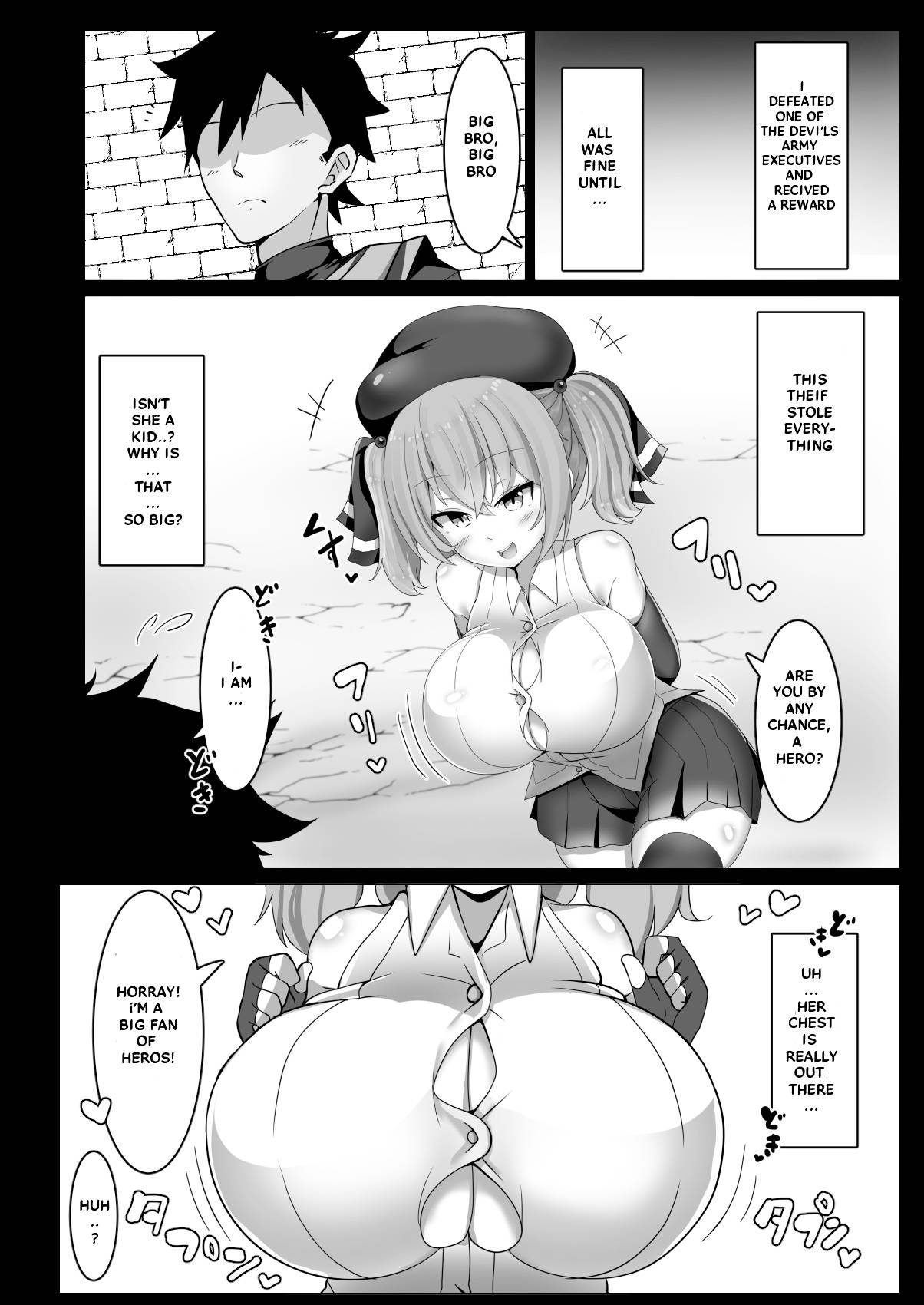 [FAP Seisakusho (Takimoto Yukari)] Chichi ga Dekai dake no Touzoku Musume nanka ni Makeru Wake Nai daro!! | Rogue that uses her breast to defeat others, I won't lose!! [English] [Digital]