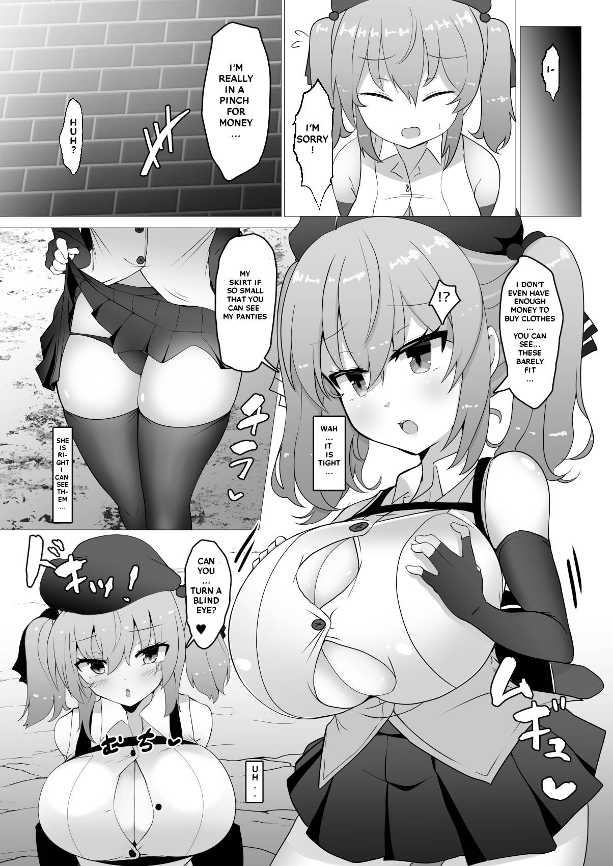 [FAP Seisakusho (Takimoto Yukari)] Chichi ga Dekai dake no Touzoku Musume nanka ni Makeru Wake Nai daro!! | Rogue that uses her breast to defeat others, I won't lose!! [English] [Digital]