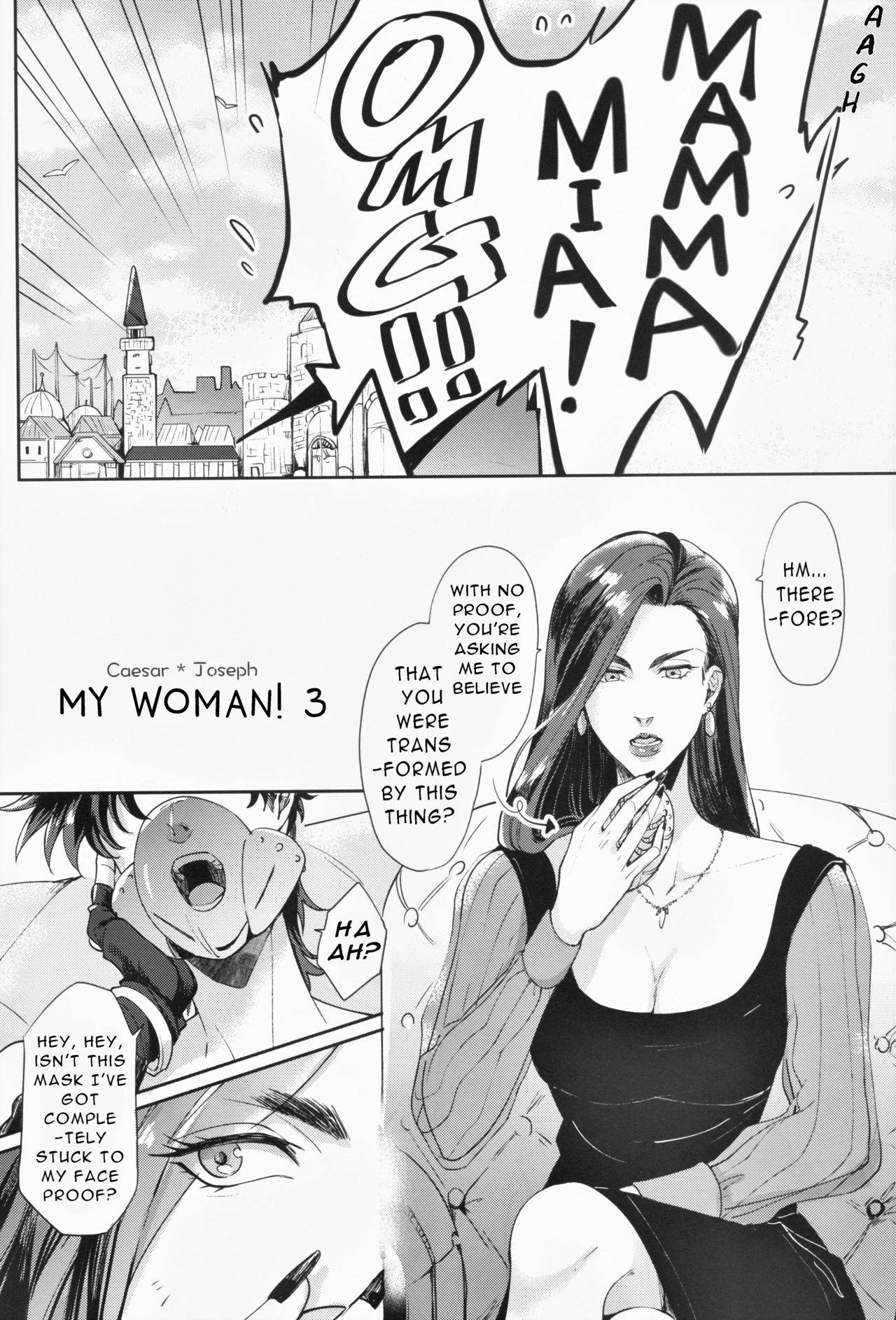 (The World 16) [EGONERI (Gota)] Ore no Onna! 3 | My Woman! 3 (JoJo's Bizarre Adventure) [English]