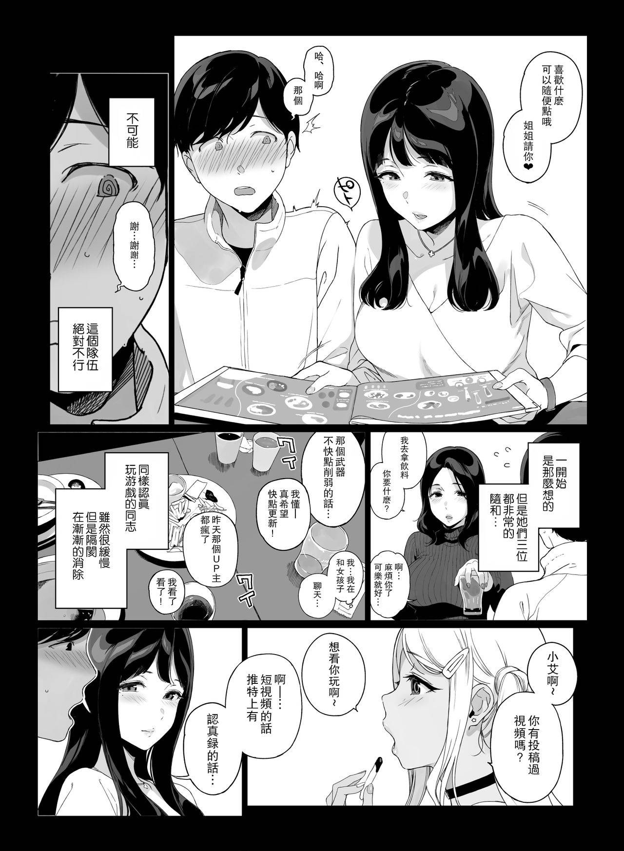 [NANIMOSHINAI (Sasamori Tomoe)] Gaming Harem [Chinese] [瓜皮汉化]