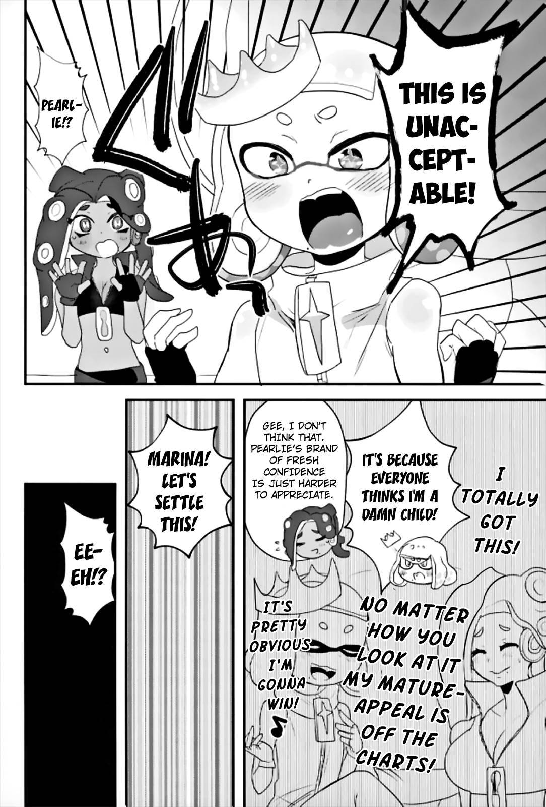 (COMIC1☆12) [Barumishu (Ronri)] Kenshou! Ecchi ga Jouzu nano wa Hime? Iida? | Confirmation! Who's Better at Sex, Pearl? Or Marina? (Splatoon) [English] {Mistvern + Bigk40k}