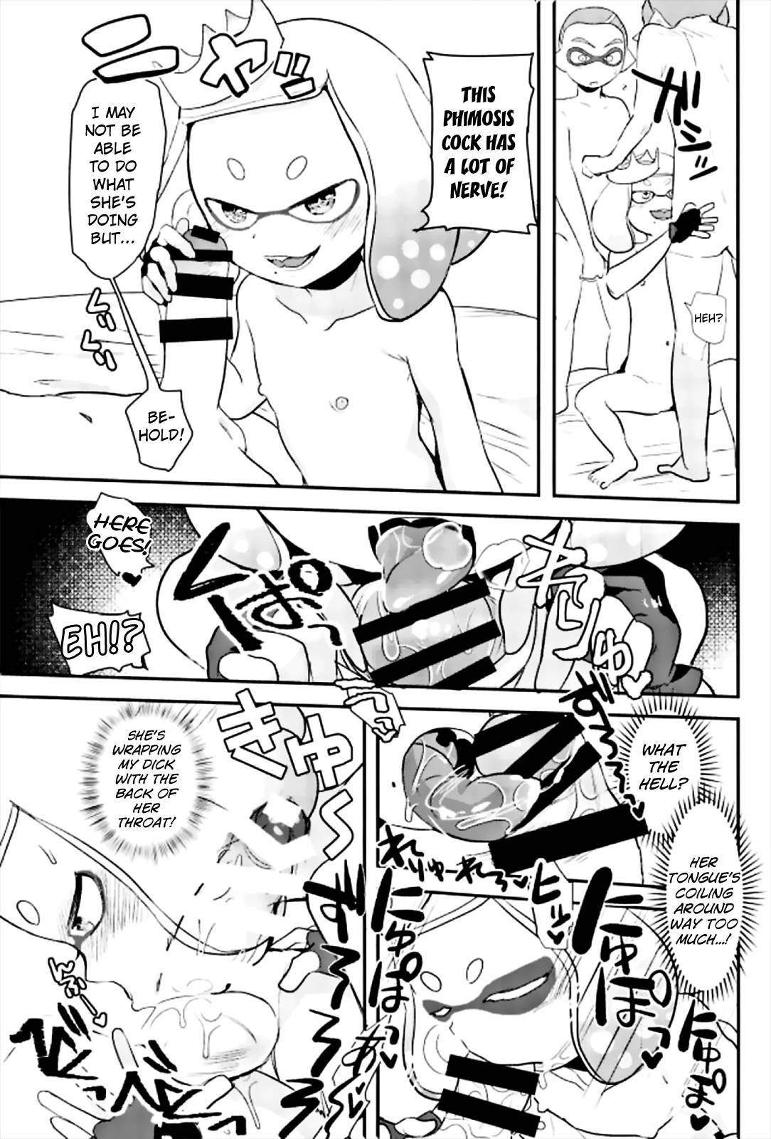 (COMIC1☆12) [Barumishu (Ronri)] Kenshou! Ecchi ga Jouzu nano wa Hime? Iida? | Confirmation! Who's Better at Sex, Pearl? Or Marina? (Splatoon) [English] {Mistvern + Bigk40k}