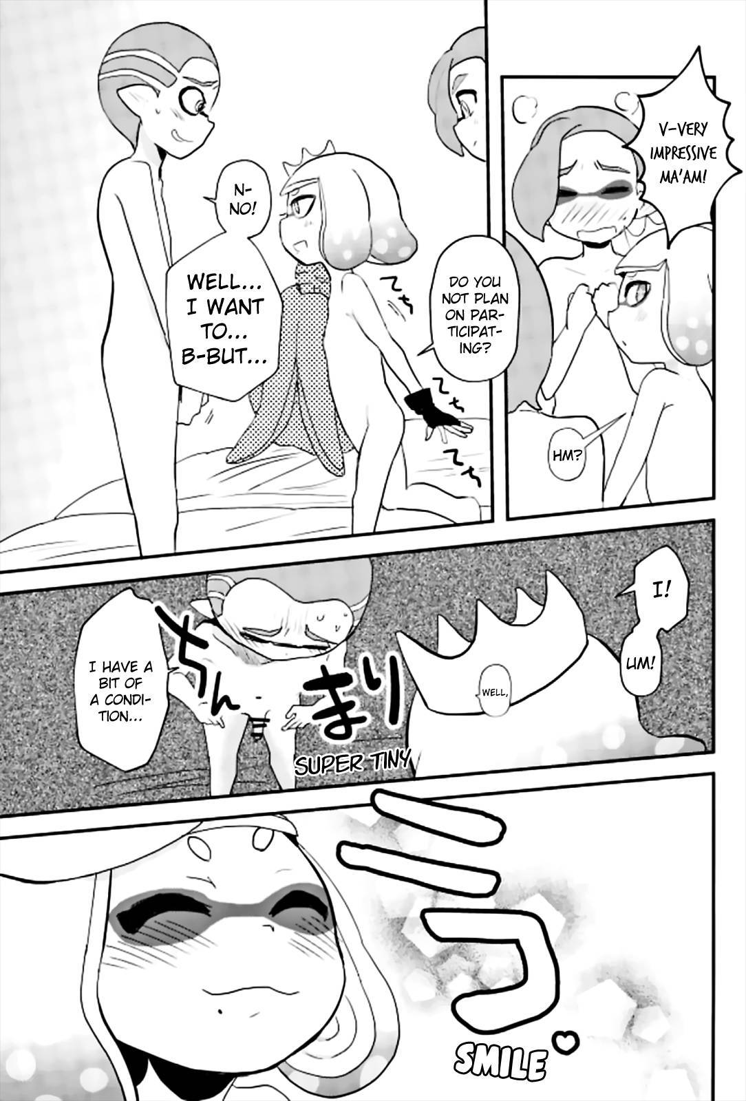 (COMIC1☆12) [Barumishu (Ronri)] Kenshou! Ecchi ga Jouzu nano wa Hime? Iida? | Confirmation! Who's Better at Sex, Pearl? Or Marina? (Splatoon) [English] {Mistvern + Bigk40k}