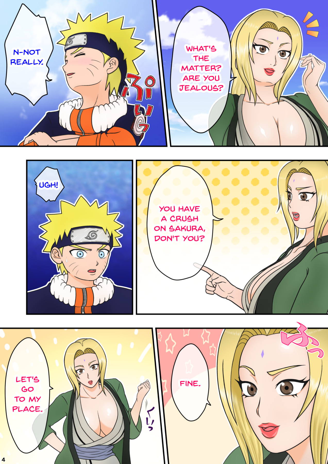 [Asagindo (Asakura Gin)] Tsunade no Seikyouiku 2 ~Kanraku Hen~ | Tsunade's Sex Education 2 ~Surrender Edition~ (Naruto) [English] {Doujins.com}