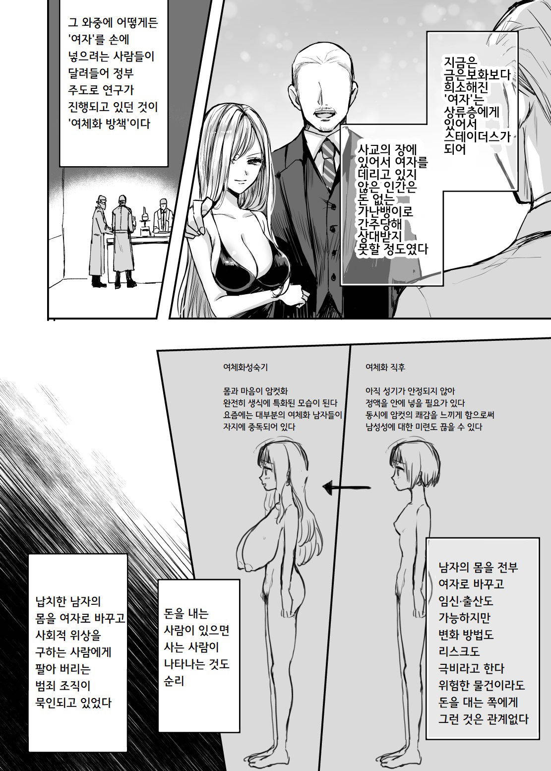 [Tetsukazuno Ao. (Emilio)] Kyousei Nyotaika ~Otoko datta Ore ga Onna (Mesu) no Shitai de Yaku Tsuke Kyousei Zecchou Mesu Ochi suru nante~ | 강제여체화 ~남자였던 내가 여자(암컷)의 지체로 마약 절임 강제절정 암컷타락하다니~ [Korean]