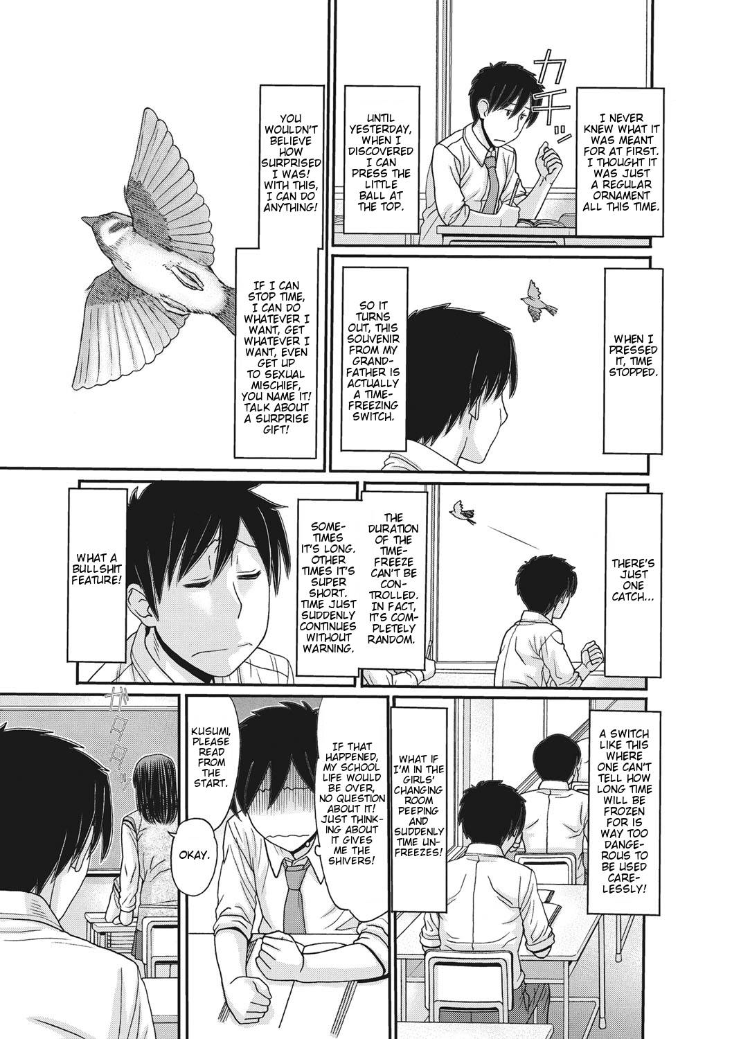 [Tanaka-Ex] TOKI to MEKI -Tomatta Sekai de Majiwaru Toiki- | Toki & Meki -Sexual Breaths in a Time-Frozen World- Ch. 1-2 [English] [Digital]