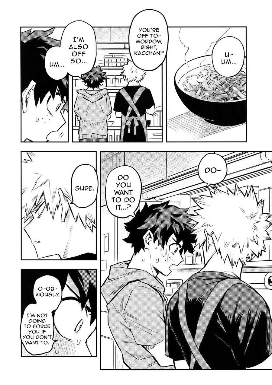 (Douyara Deban no Youda! 12) [Kometubu (Rittiri)] Kazehiki Kacchan to Boku no Koubousen | The Battle Between Sick Kacchan and Me (Boku no Hero Academia) [English] {Butsu}