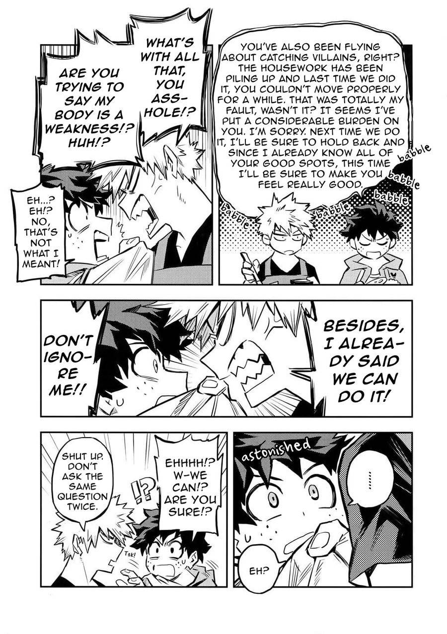 (Douyara Deban no Youda! 12) [Kometubu (Rittiri)] Kazehiki Kacchan to Boku no Koubousen | The Battle Between Sick Kacchan and Me (Boku no Hero Academia) [English] {Butsu}