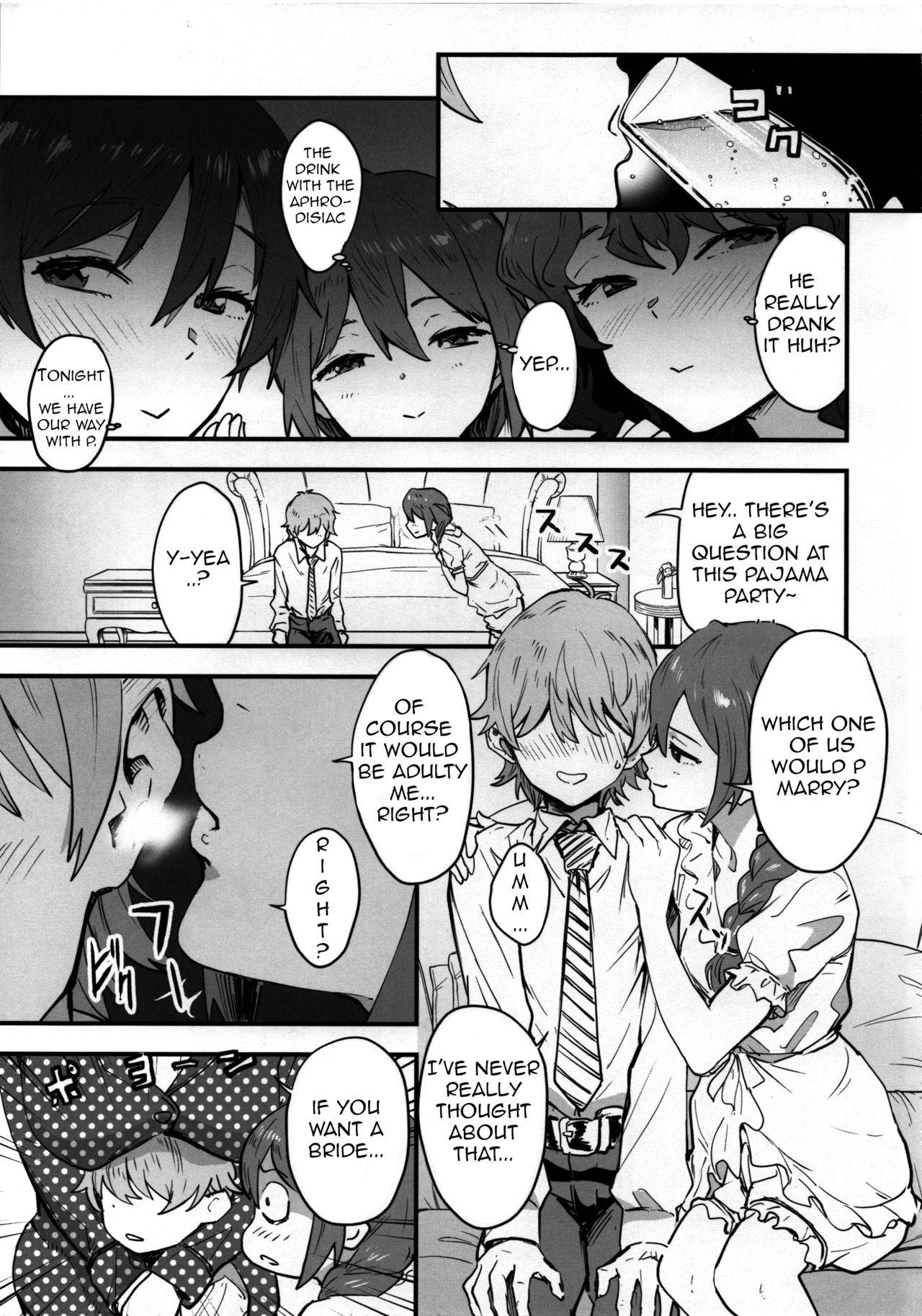 (C96) [Manga Super (Nekoi Mie)] OYOME SAMBA (THE IDOLM@STER MILLION LIVE!) [English] [Benchp]