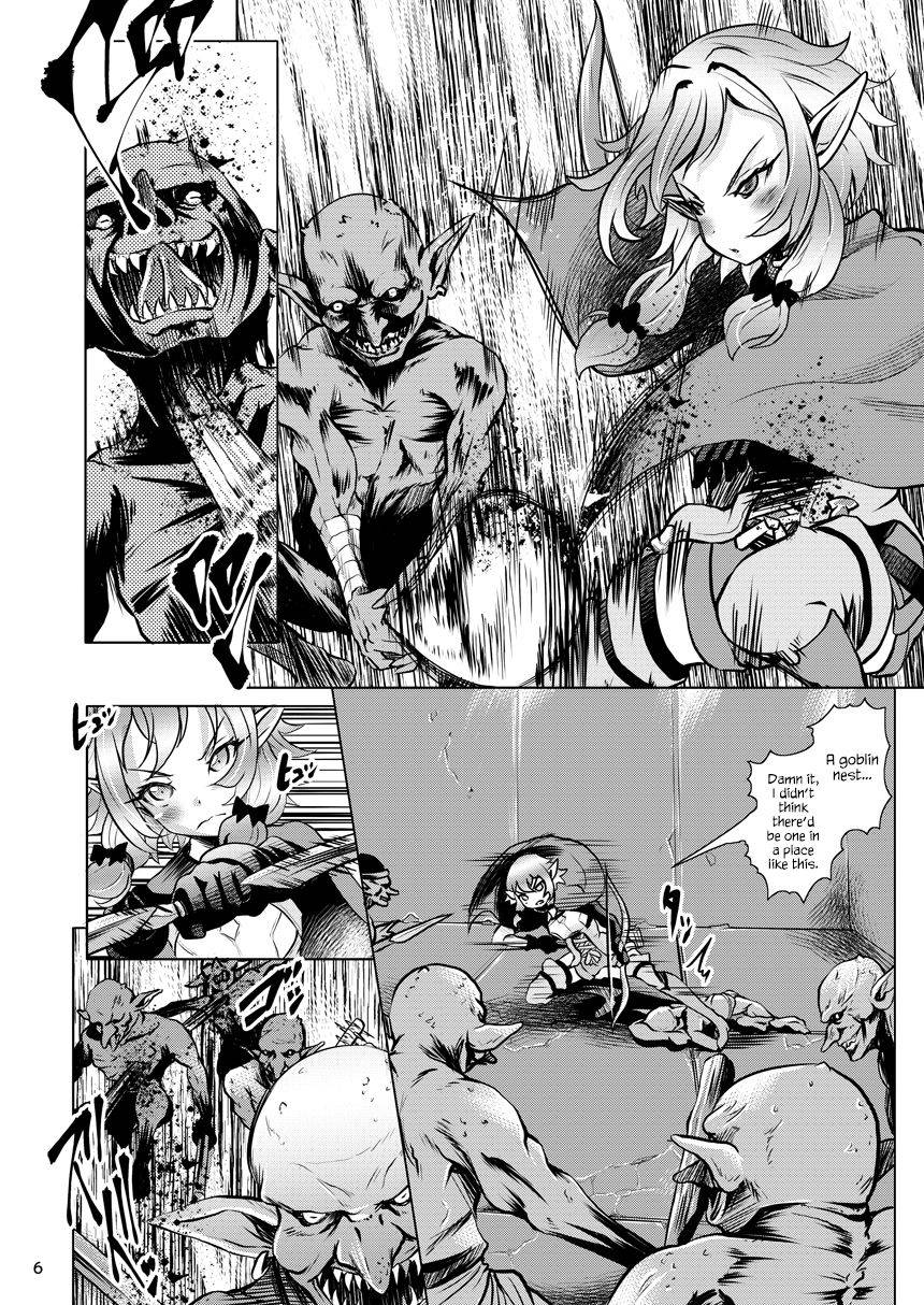 [Mushoku Santaro] Yousei Yunde no Saigo (Goblin Slayer) [English] {Hennojin} [Digital]