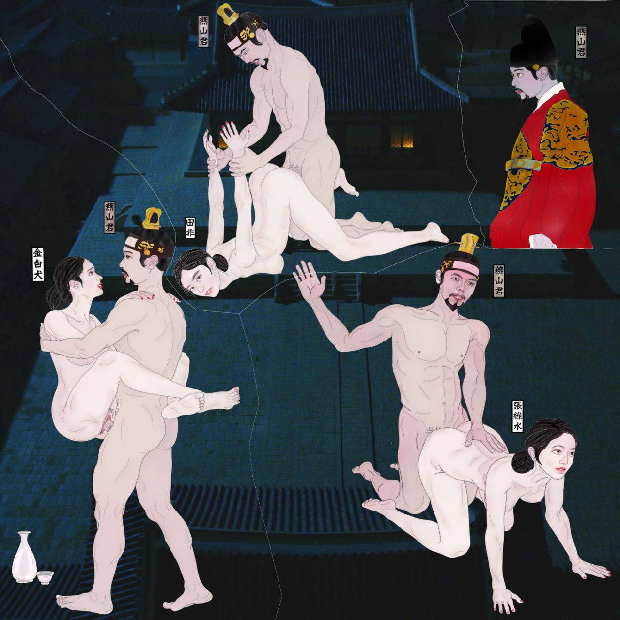 Beheading of Korea Kings' ladies 寵姬的斬首刑