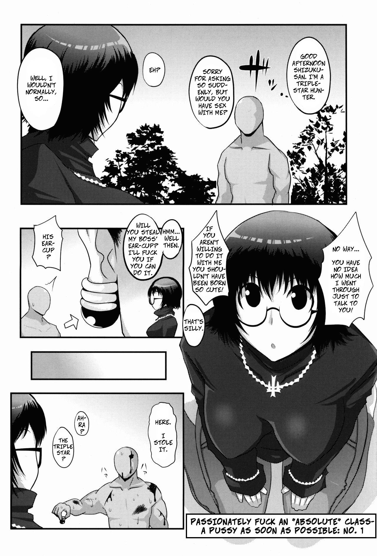 (C82) [Silver Bloom (Sasori Butter)] Gugenka-kei Joshi!! (Hunter x Hunter) (Murasaki Shizuku) [English]