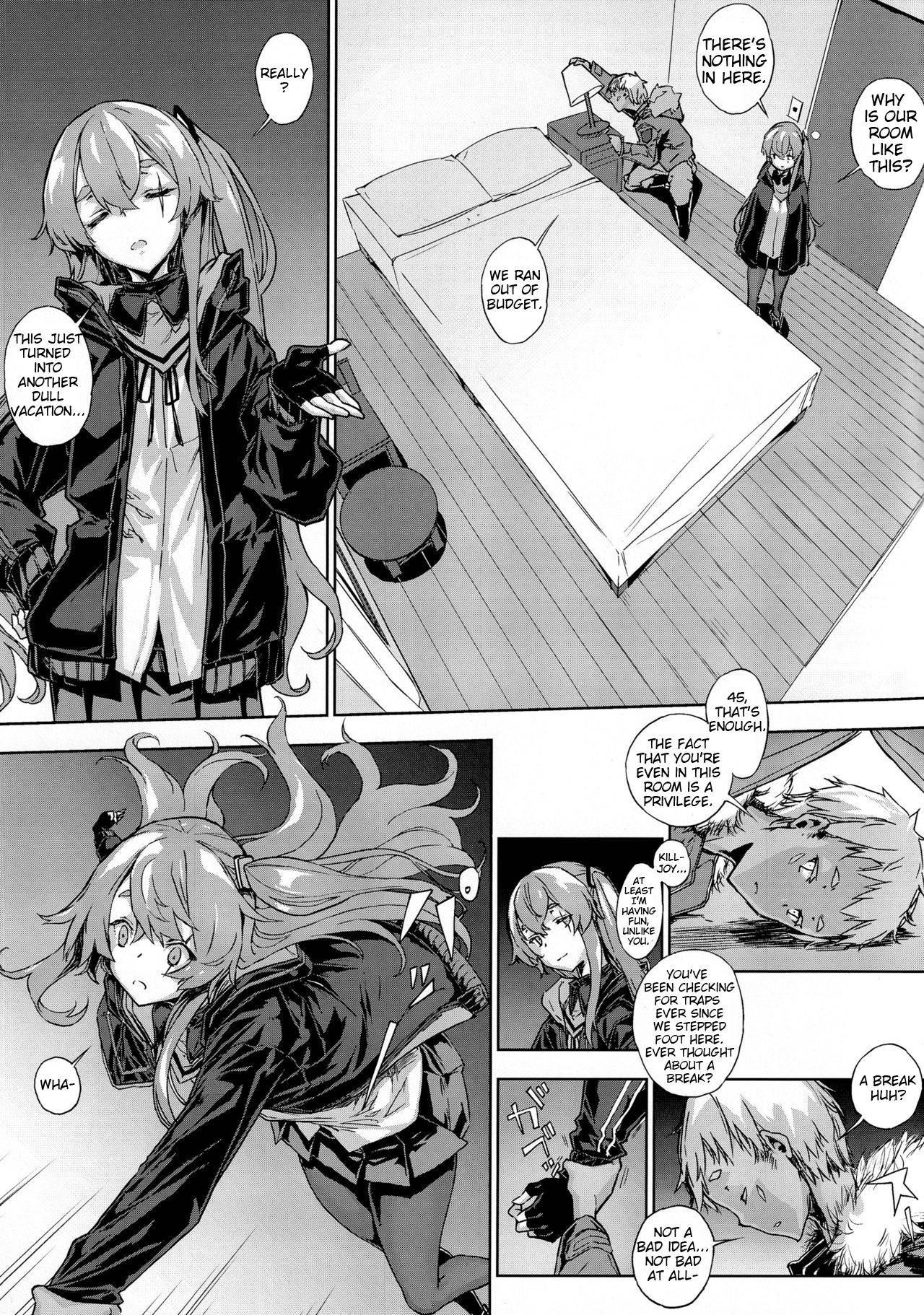 (Akihabara Chou Doujinsai) [Kenja Time (Zutta)] Robotics Lovers (Girls' Frontline) [English]