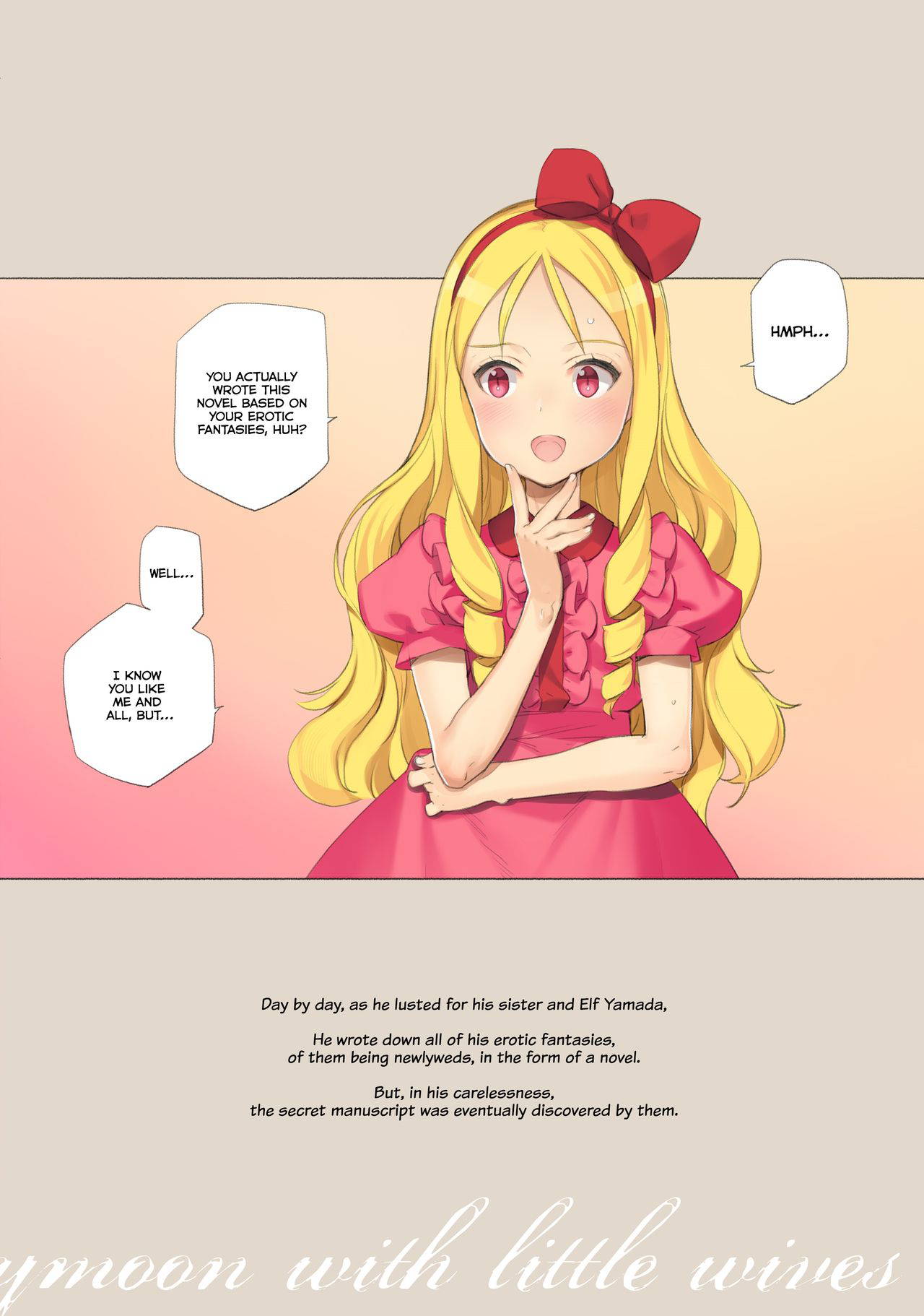 [Shoujo Kishidan (Oyari Ashito)] Mitsugetsu no Osanazuma - Honeymoon with little wives. (Eromanga Sensei) [English] [Melty Scans] [Digital]