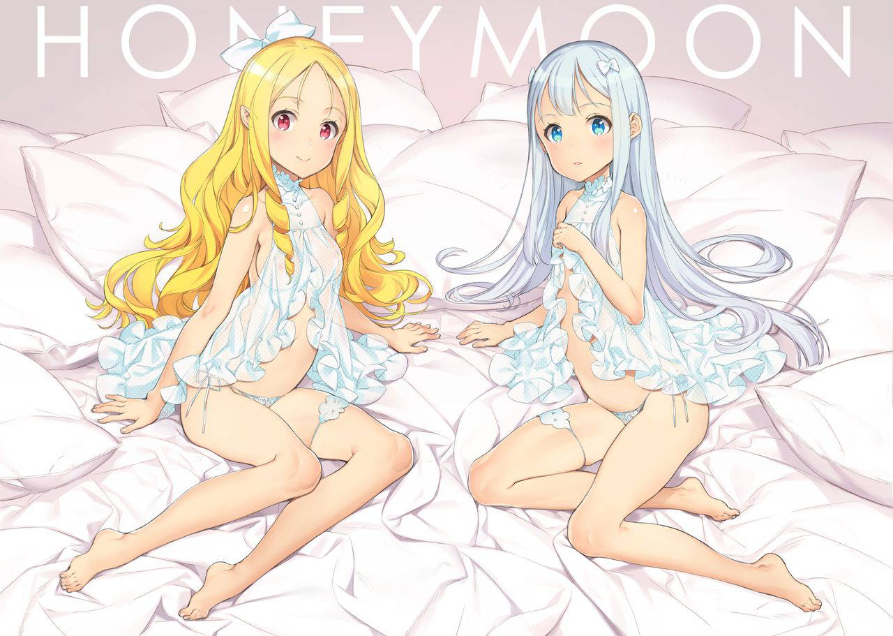 [Shoujo Kishidan (Oyari Ashito)] Mitsugetsu no Osanazuma - Honeymoon with little wives. (Eromanga Sensei) [English] [Melty Scans] [Digital]