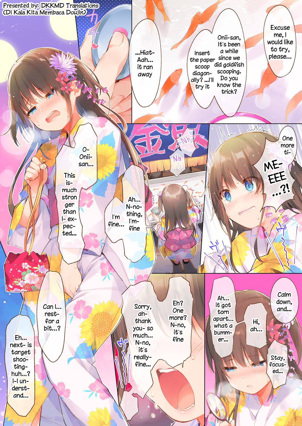 [Shanghai Hanten (Aihara Shouta)] Shiina to Amazuppai Natsumatsuri [English] [DKKMD Translations] [Digital]