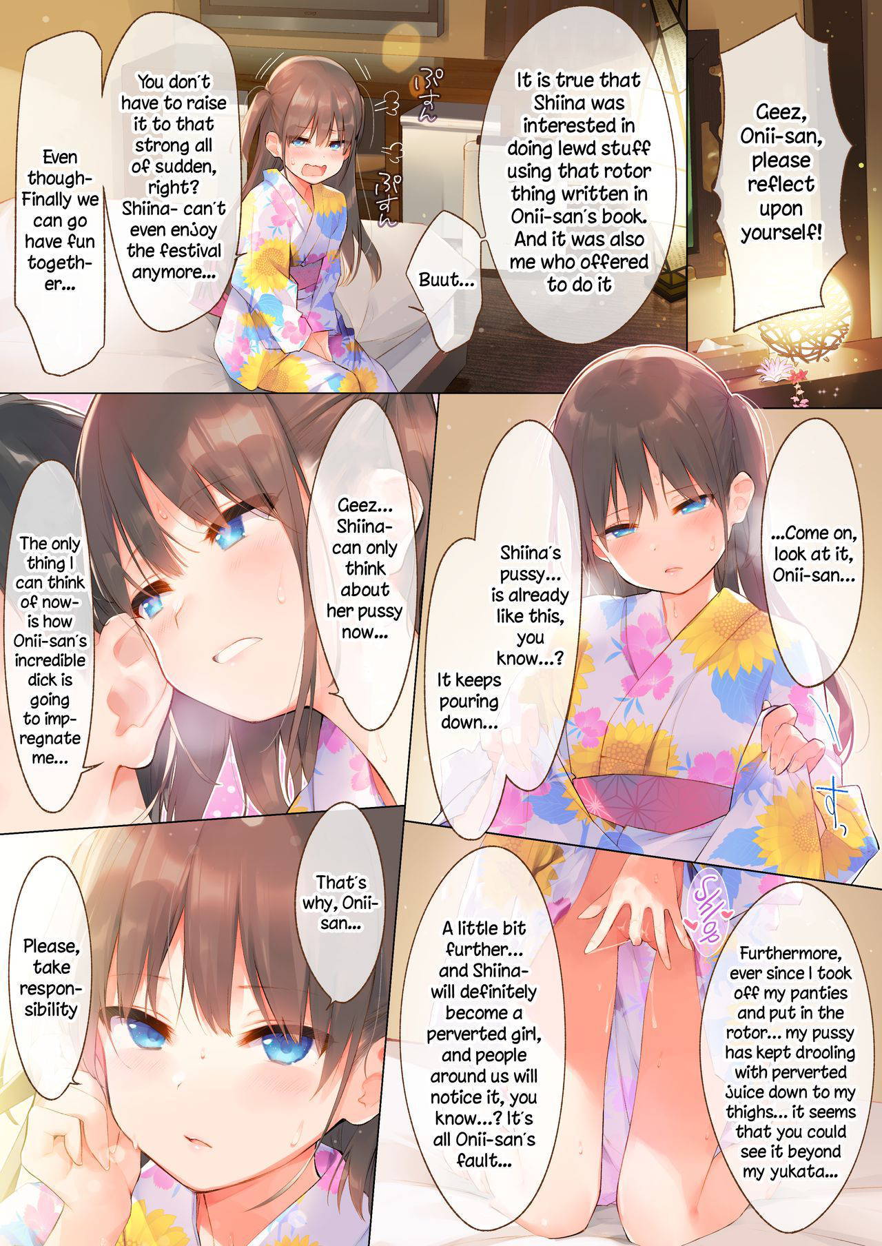 [Shanghai Hanten (Aihara Shouta)] Shiina to Amazuppai Natsumatsuri [English] [DKKMD Translations] [Digital]